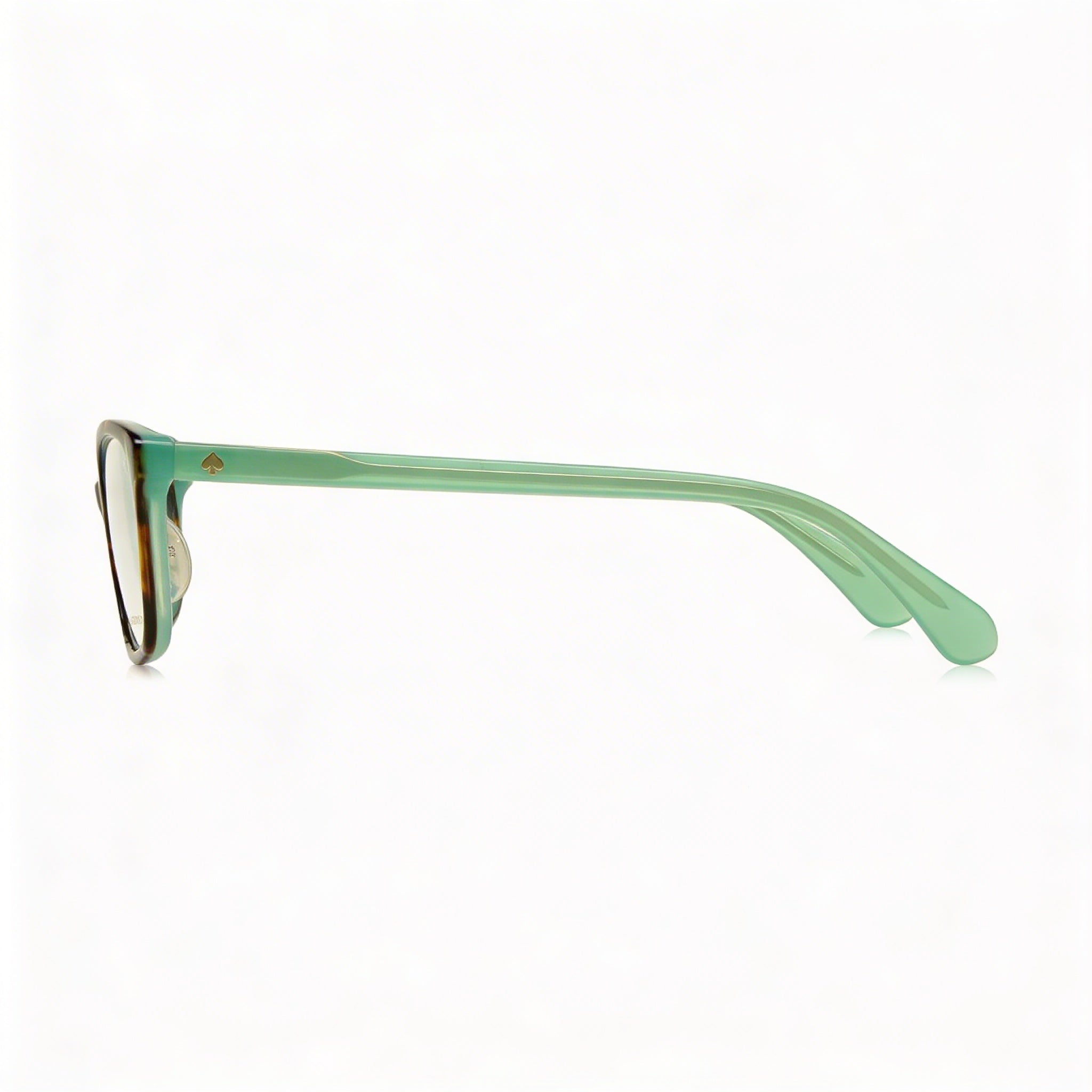 Kate Spade New York Abbeville Women's Havana Gold Plastic Rectangle Havana non- Prescription-Ready Sunglasses 48mm, Photo 2