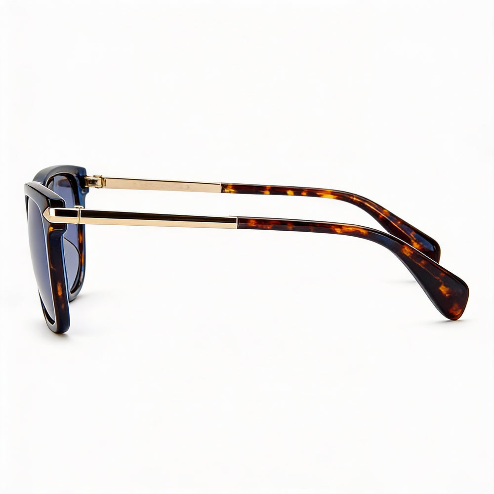 Gafas de sol rag &amp; bone Rnb5044/s de acetato color habana azul para hombre de 53 mm
