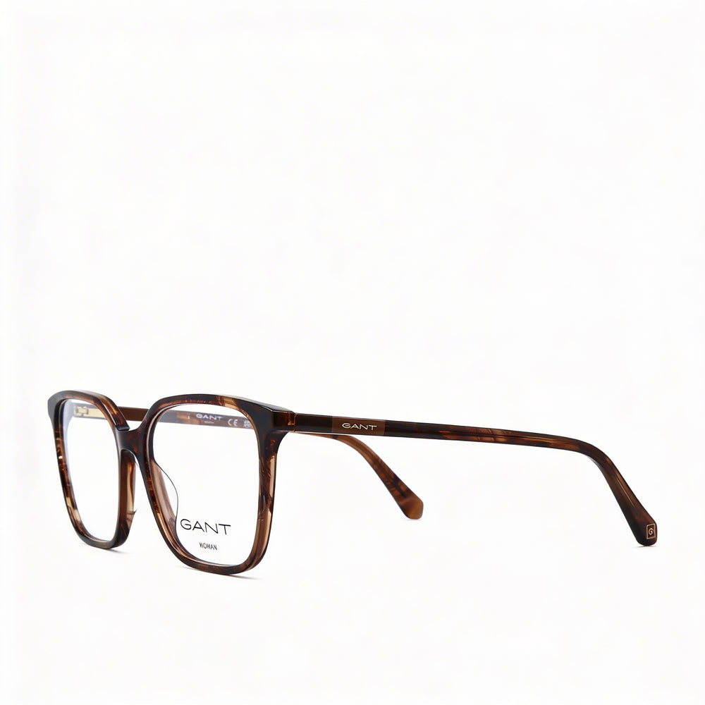 Gafas de sol GANT Modern para mujer, color Habana oscuro, con montura de plástico y lentes de policarbonato polarizadas, 50 mm