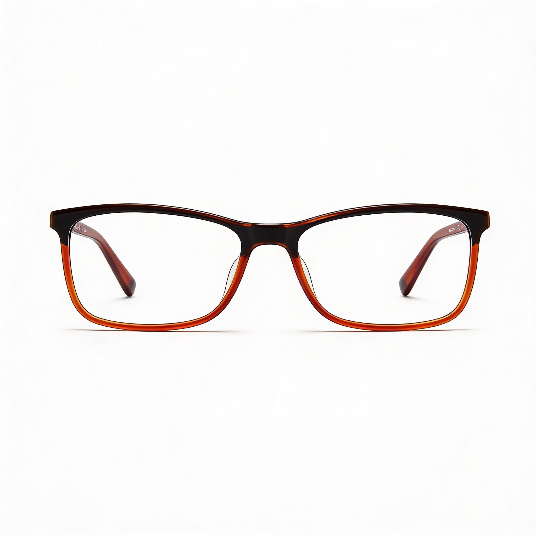 Escada Vesa13 Men's Lightweight Eyewear Frames with Yellow Brown Havana Frame Color, Size 55-15-135mm, Photo 2