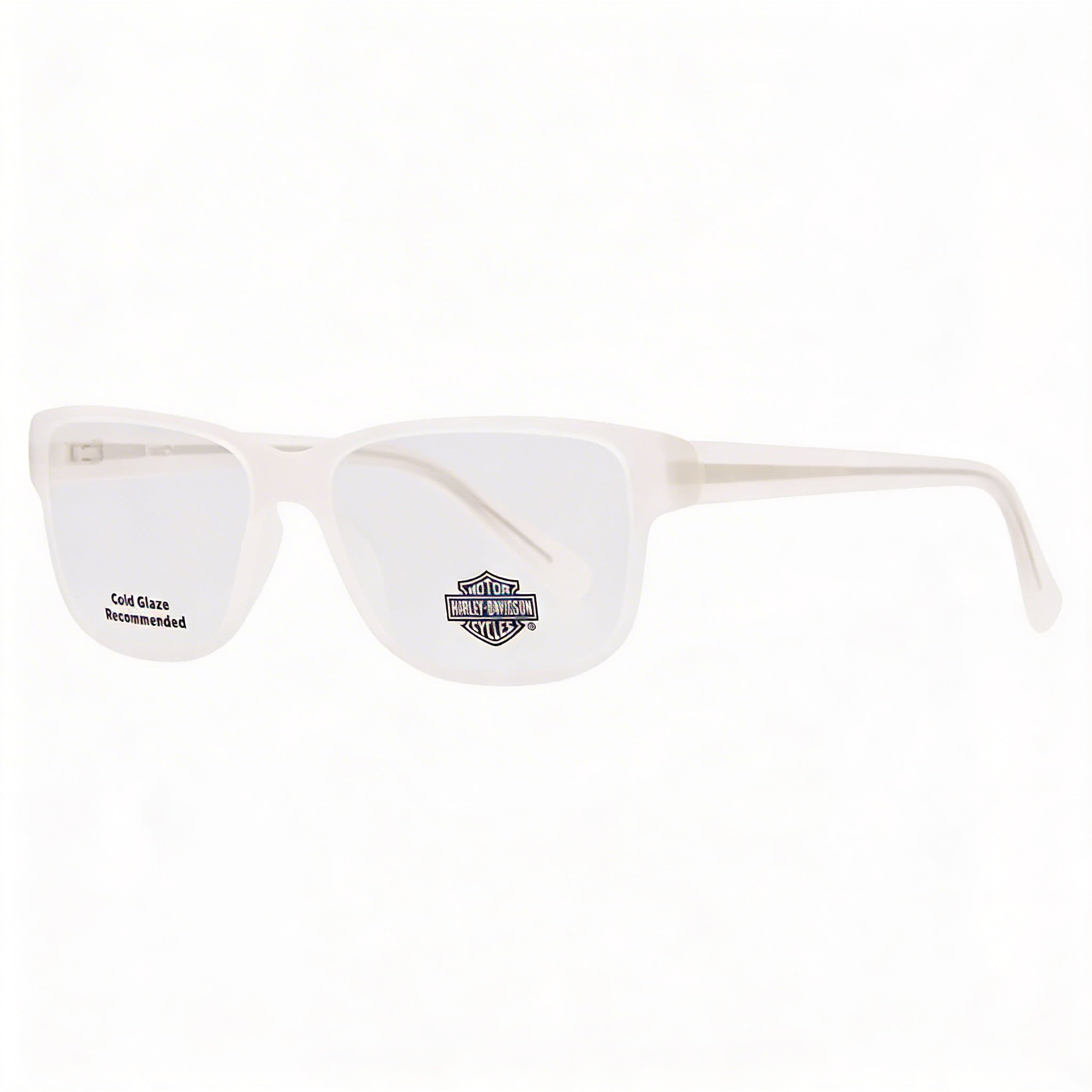 Harley-Davidson HD0981 Men's Rectangular Plastic Eyeglasses Crystal Black 53-15-145mm, Photo 2