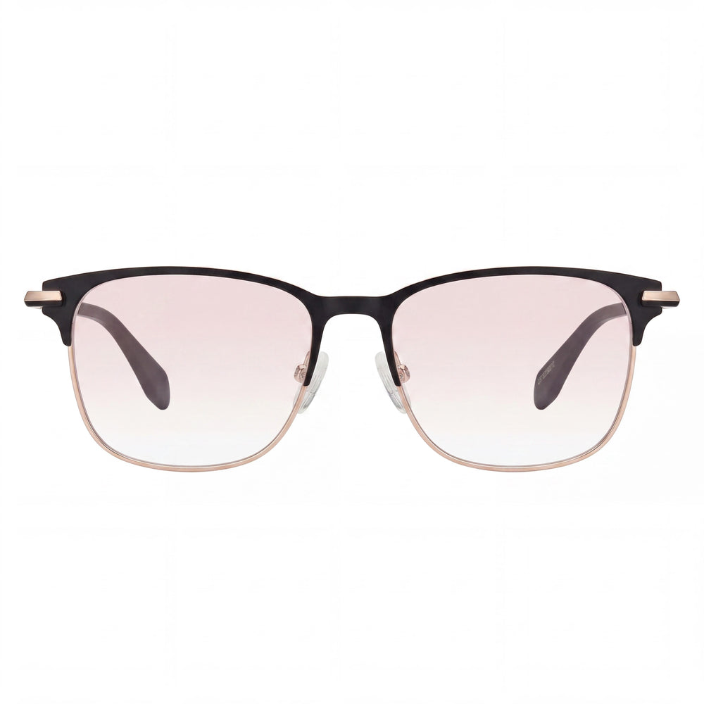 adidas Originals navigator Men's Black Metal Eyeglasses Frame Multi-coloured Composite Lens 52-16-145