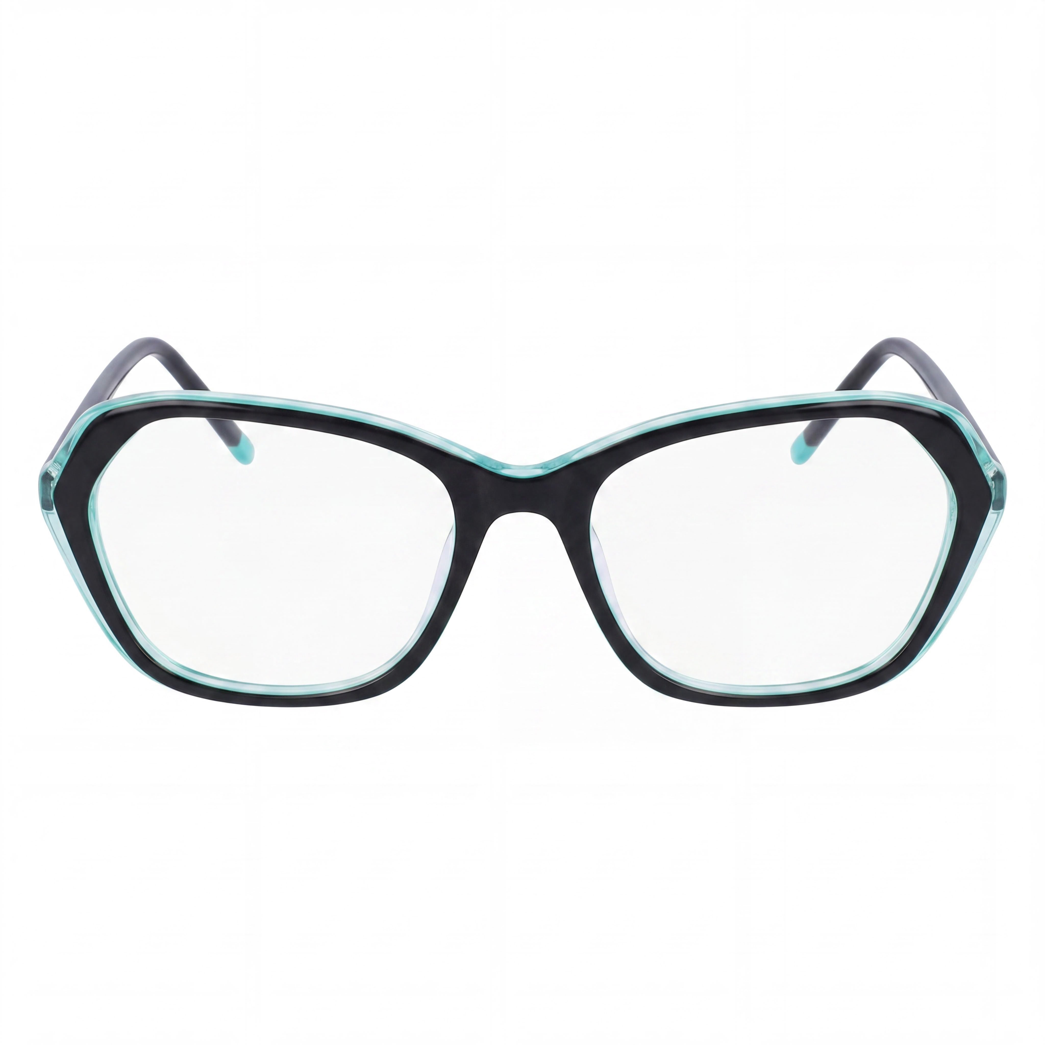 Gafas de sol unisex modernas DKNY con montura negra aguamarina y lentes de policarbonato, talla 52-17-135, Photo 2