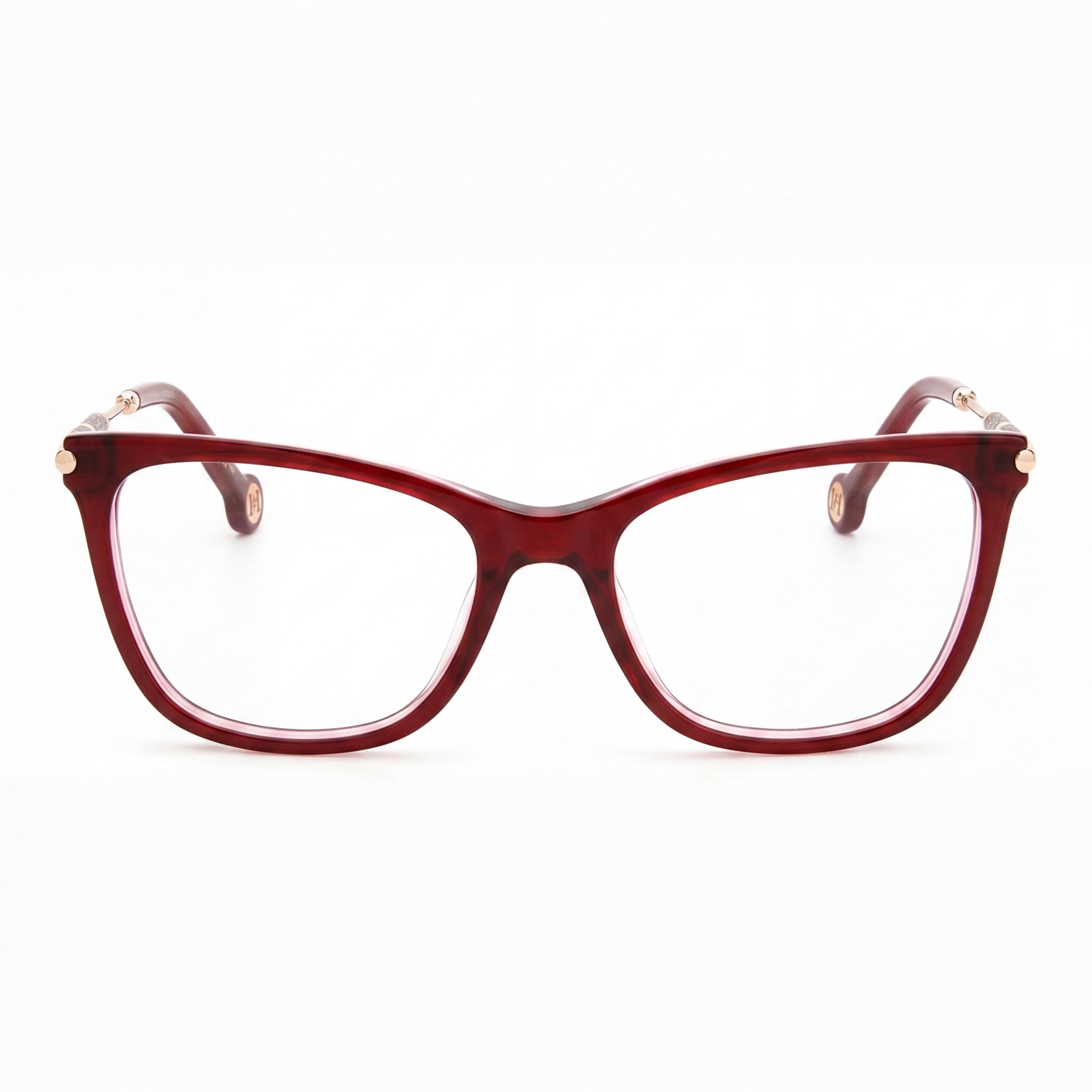 Carolina Herrera Her 0151 Casual Style Acetate Frame Burgundy Non-Polarized Sunglasses for Women, 54mm, Photo 2
