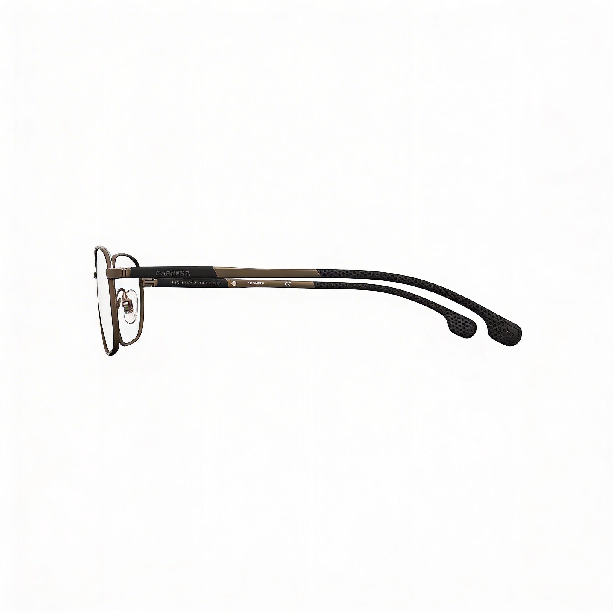 Gafas graduadas Carrera 8848 para hombre, de metal bronce mate, con patillas de metal con memoria y lentes de 55 mm de ancho., Photo 3