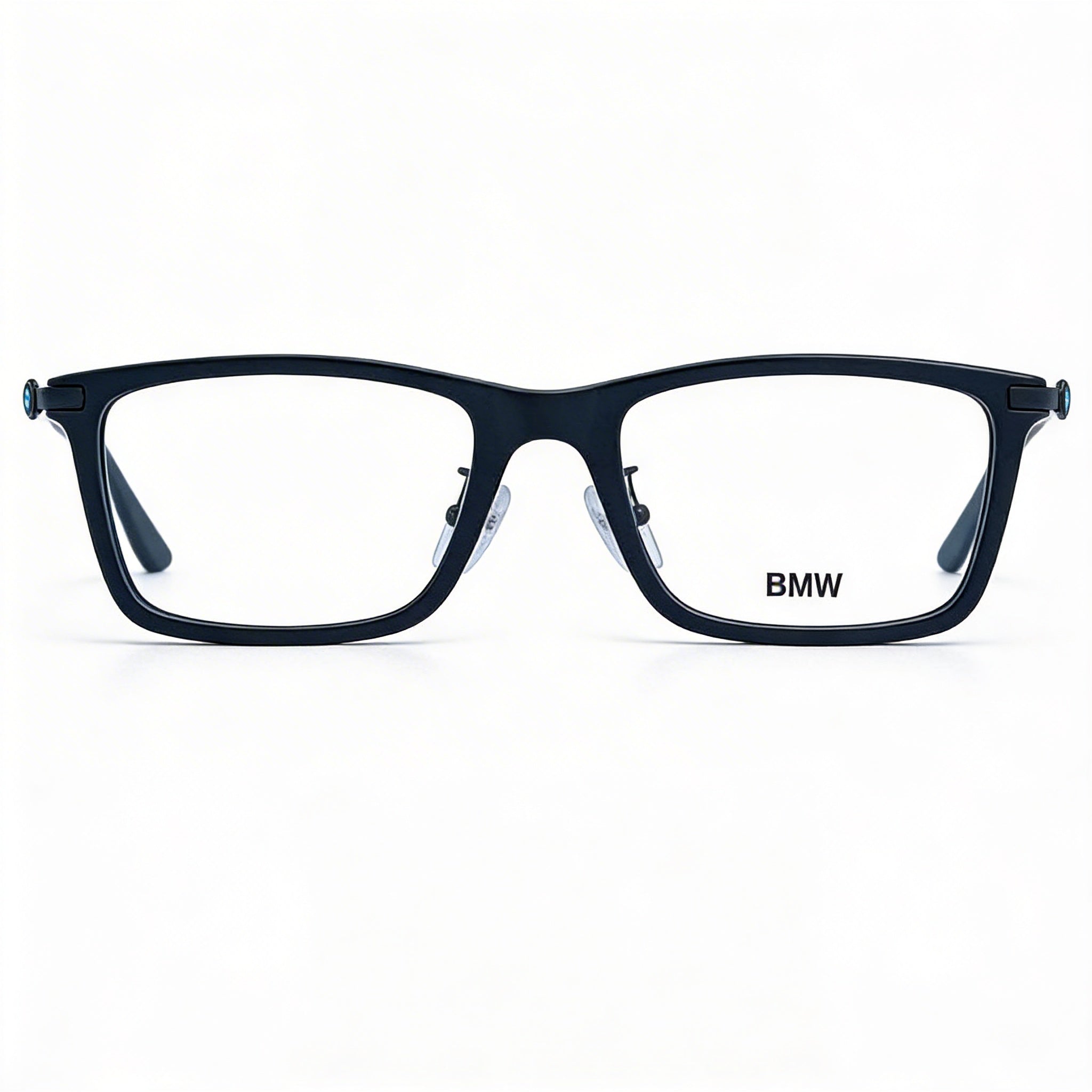 BMW Bw5020 Gafas de Prescripción para Hombre, Montura Fabricada en Plástico con Acabado Negro Mate, Ancho de Lente 56mm, Photo 3