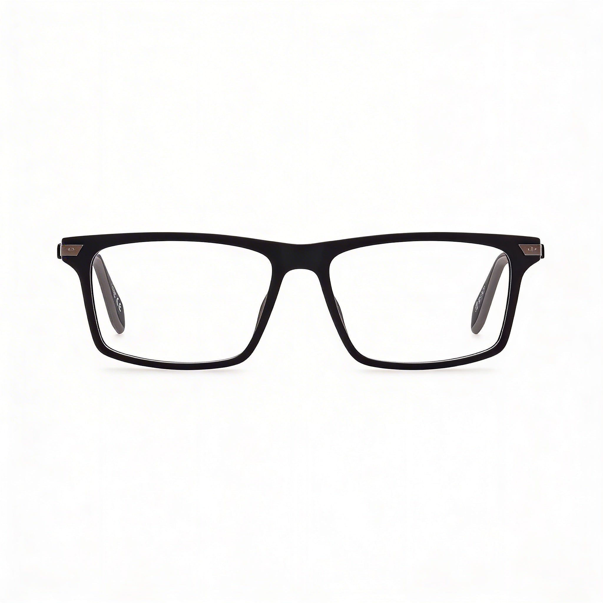 adidas Casual Men's Eyeglasses, Matte Black Plastic Frame, Non- Polycarbonate Lenses, Size 54-15-145, Photo 1