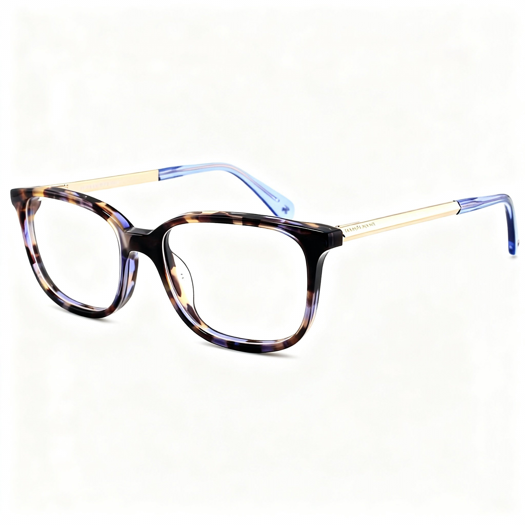 kate spade new york Natalia Women's Blue Havana Full Rim Rectangle Plastic Eyeglasses 50-16-140