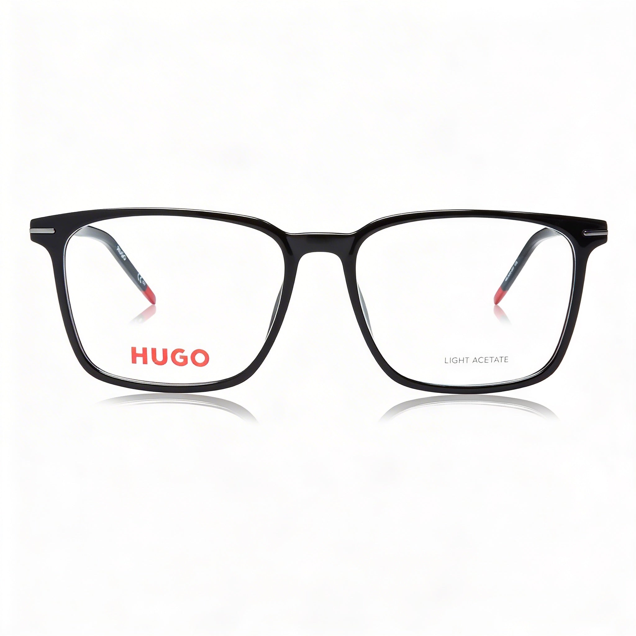 Hugo Boss 1225 Unisex Modern Style Sunglasses with Magnesium Frame and Black Polycarbonate Lenses 55mm, Photo 2