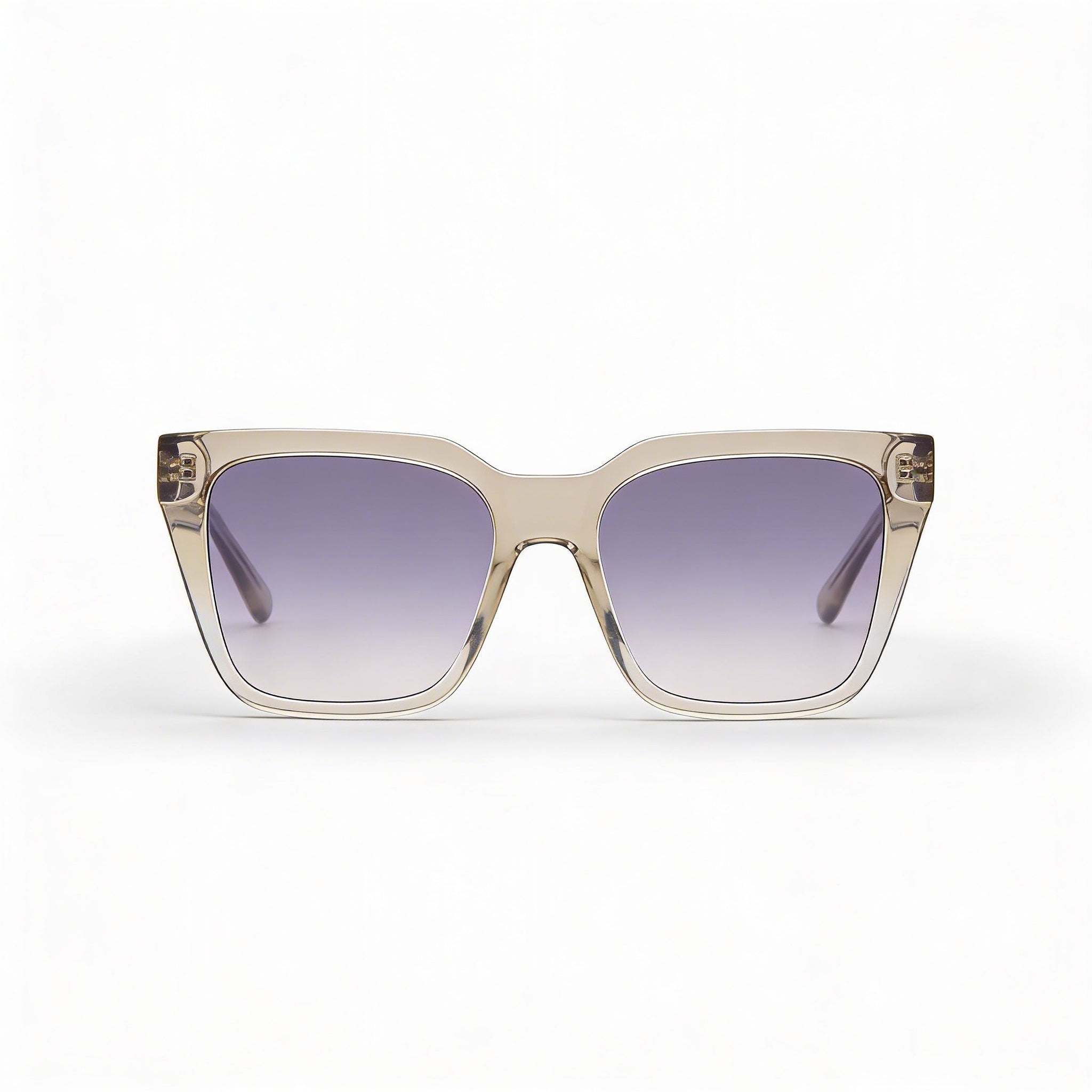 Love Moschino Classic Women's UV Protected Sunglasses with Beige Violet Frame & Grey Fuchsia Lenses 52mm, Photo 3
