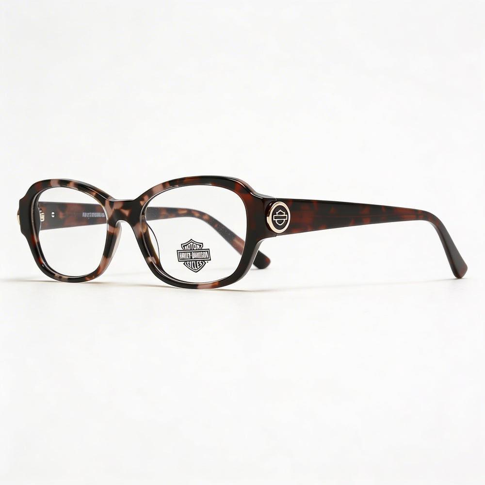 Harley-Davidson Hd0567 Plastic Frame Clear Polycarbonate Lenses Eyeglasses 51mm