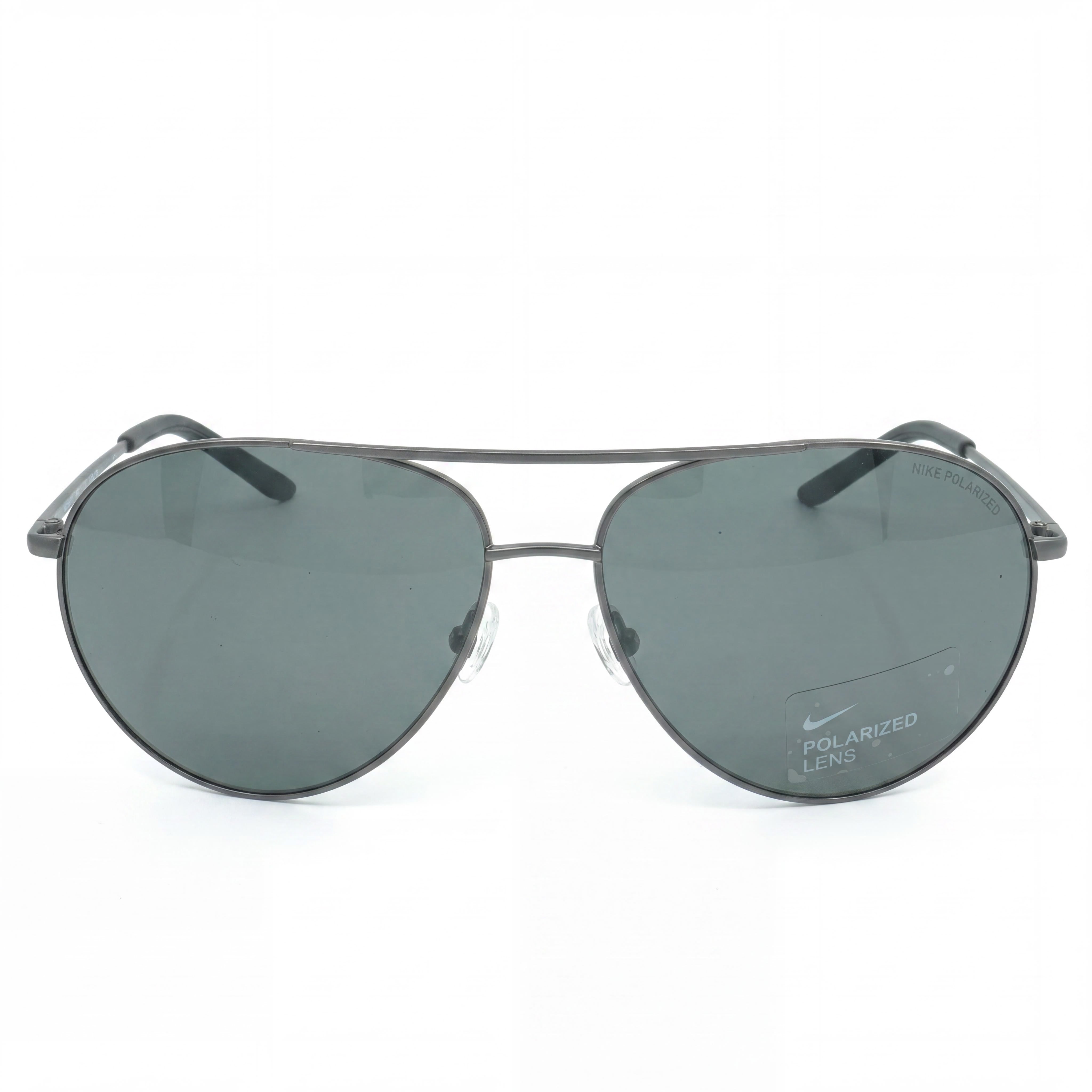Nike Classic Gunmetal Rectangle Polarized Sunglasses for Men, 61mm, Photo 2