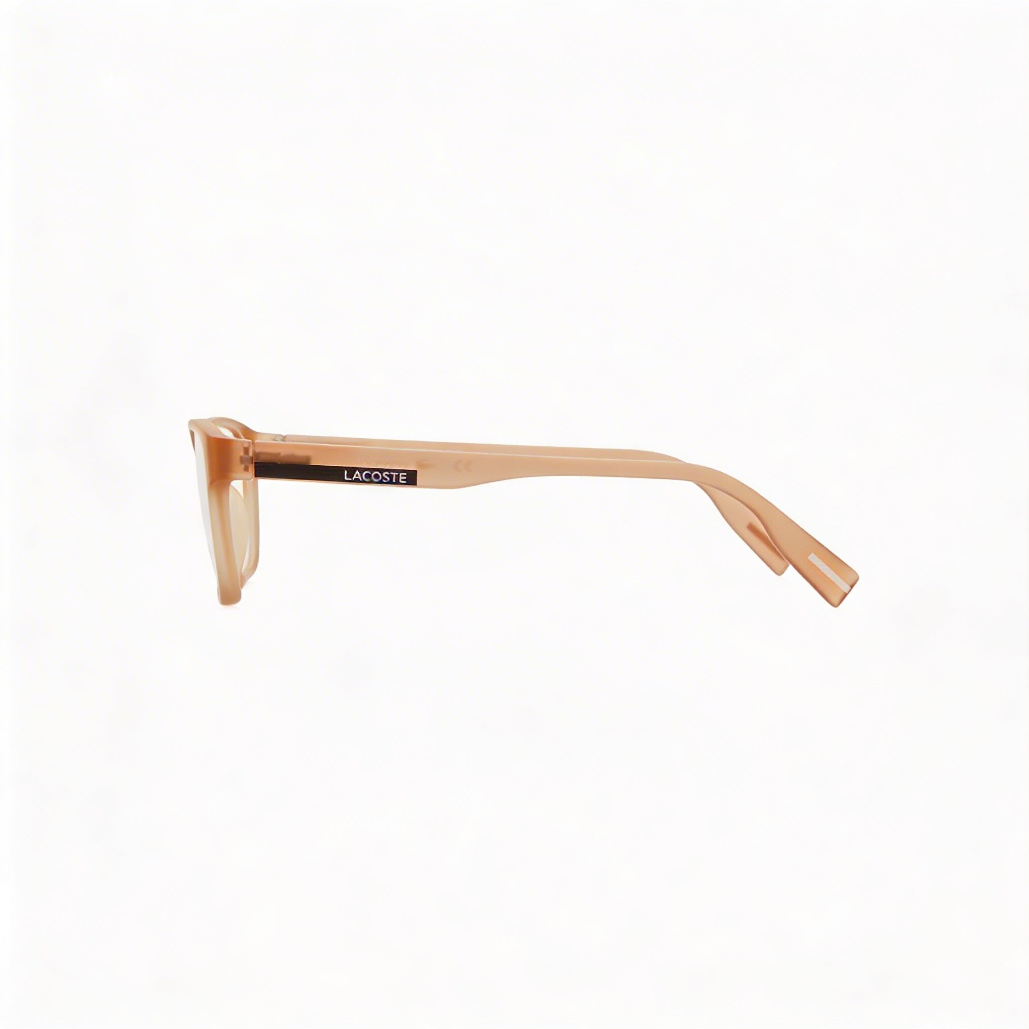 Gafas modernas unisex Lacoste L3650 con montura de acetato marrón y lentes de 50 mm de ancho, Photo 2