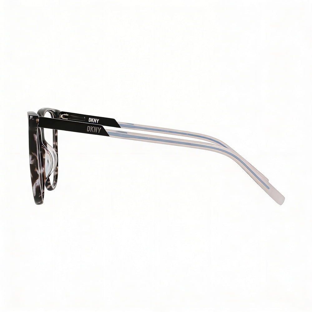 DKNY Classic DK5066 Women's Black Tortoise Acetate Frame Polycarbonate Lens Eyeglasses 52mm
