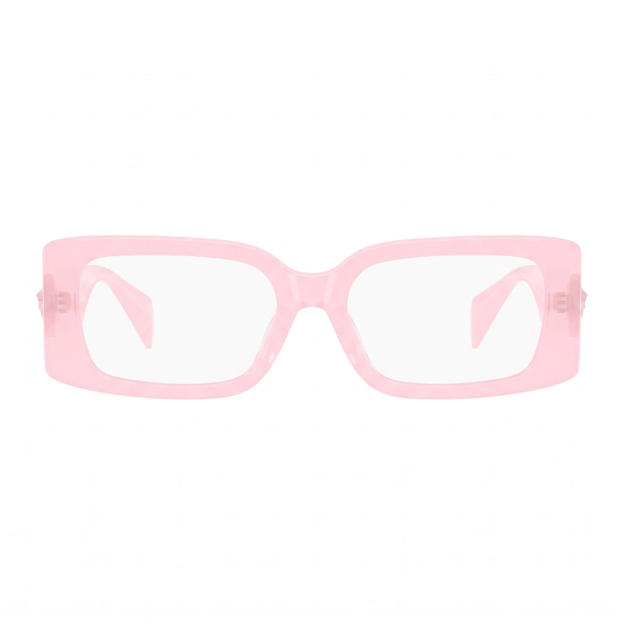 Versace Ve 3362u Women's Pink Acetate Frame Sunglasses 51mm Lens Width 17mm Bridge 140mm Temple, Photo 2