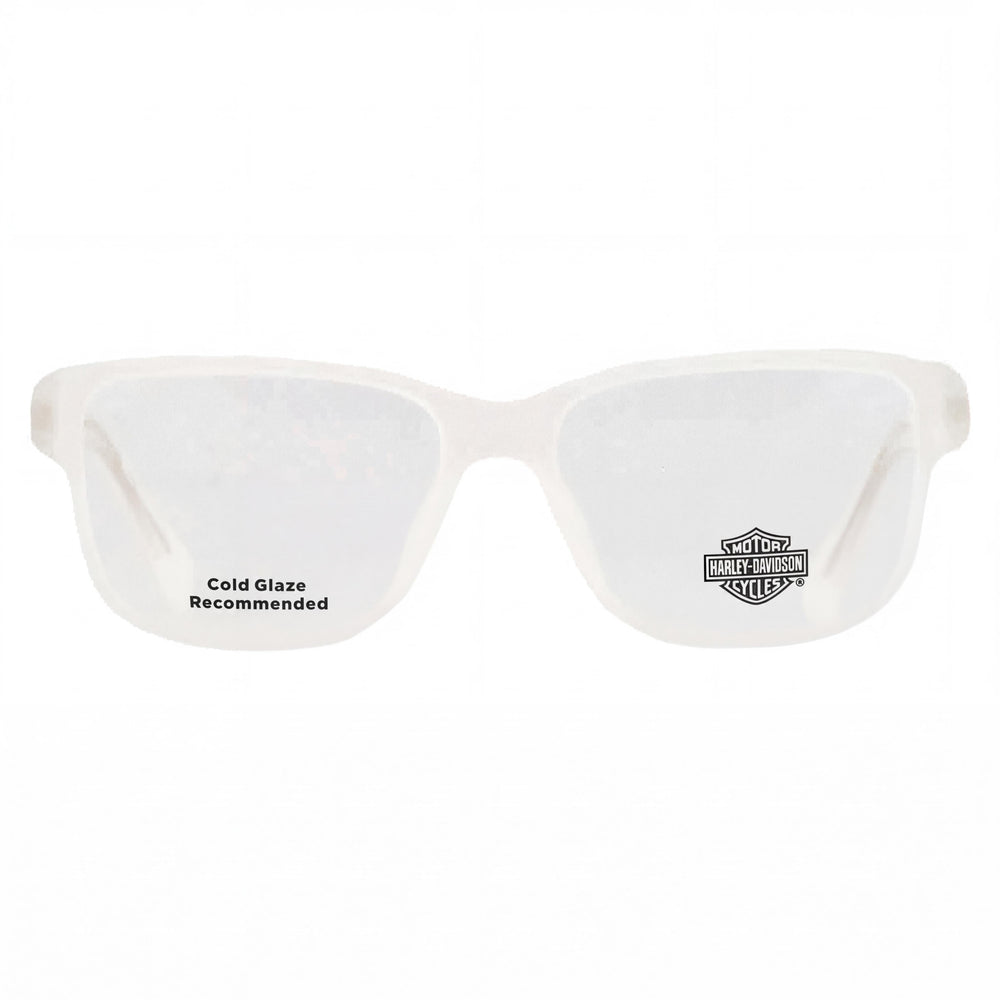 Harley-Davidson HD0981 Men's Rectangular Plastic Eyeglasses Crystal Black 53-15-145mm
