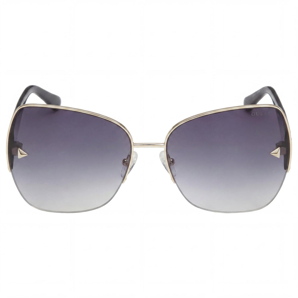 Guess GF6136 Gold Square Polarized Sunglasses for Women