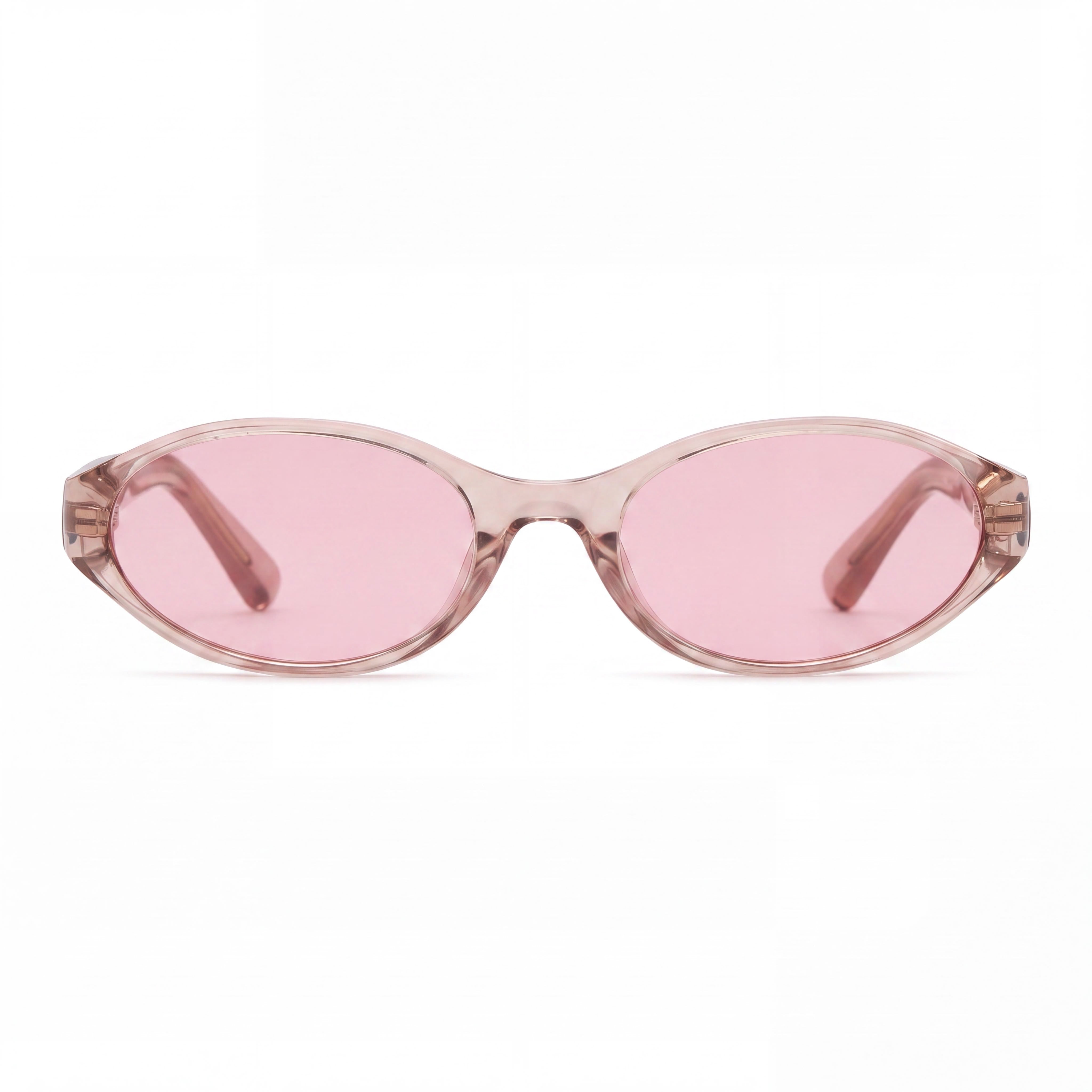 Gafas de sol redondas de inyección QUAY AUSTRALIA para mujer con 55 mm de ancho de lente, montura Doe Peony, lente Peony, Photo 2