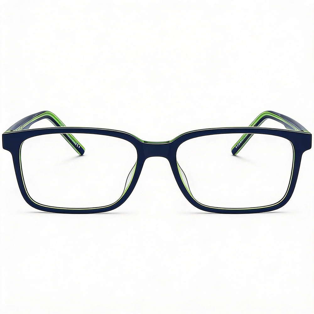 Gafas de sol Hugo Boss Audio Systems Modern para hombre con montura de acetato y lentes de policarbonato azul verdoso de 53 mm
