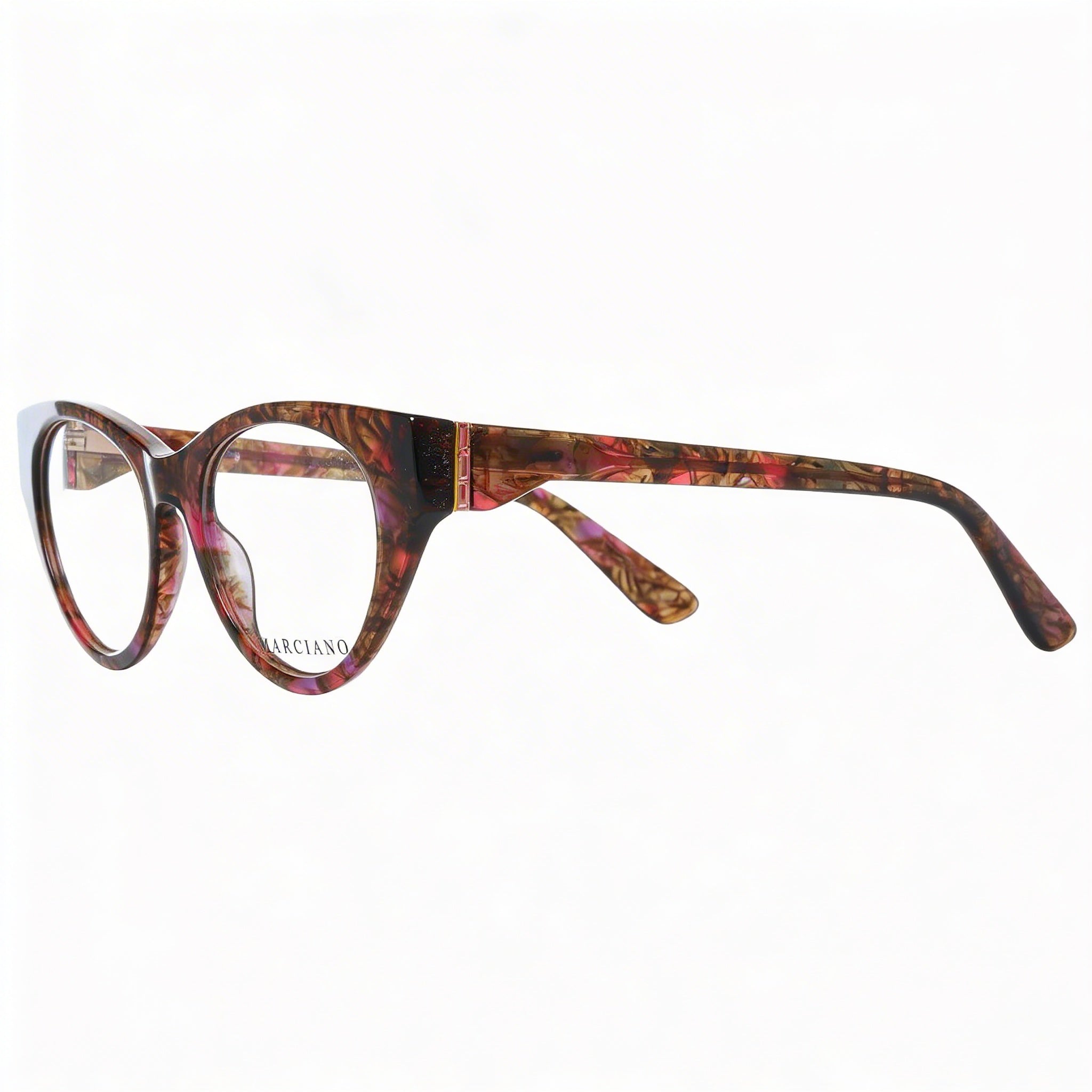 Gafas de ojo de gato Guess S7221427 Rose Pink para mujer, de plástico de 49 mm, Photo 3