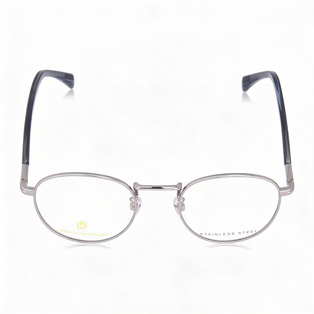 Gafas de sol David Beckham DB 1127 para hombre, modernas, de acero aleado, sin polarizar, color cuerno gris rojizo, ancho de lente: 51 mm