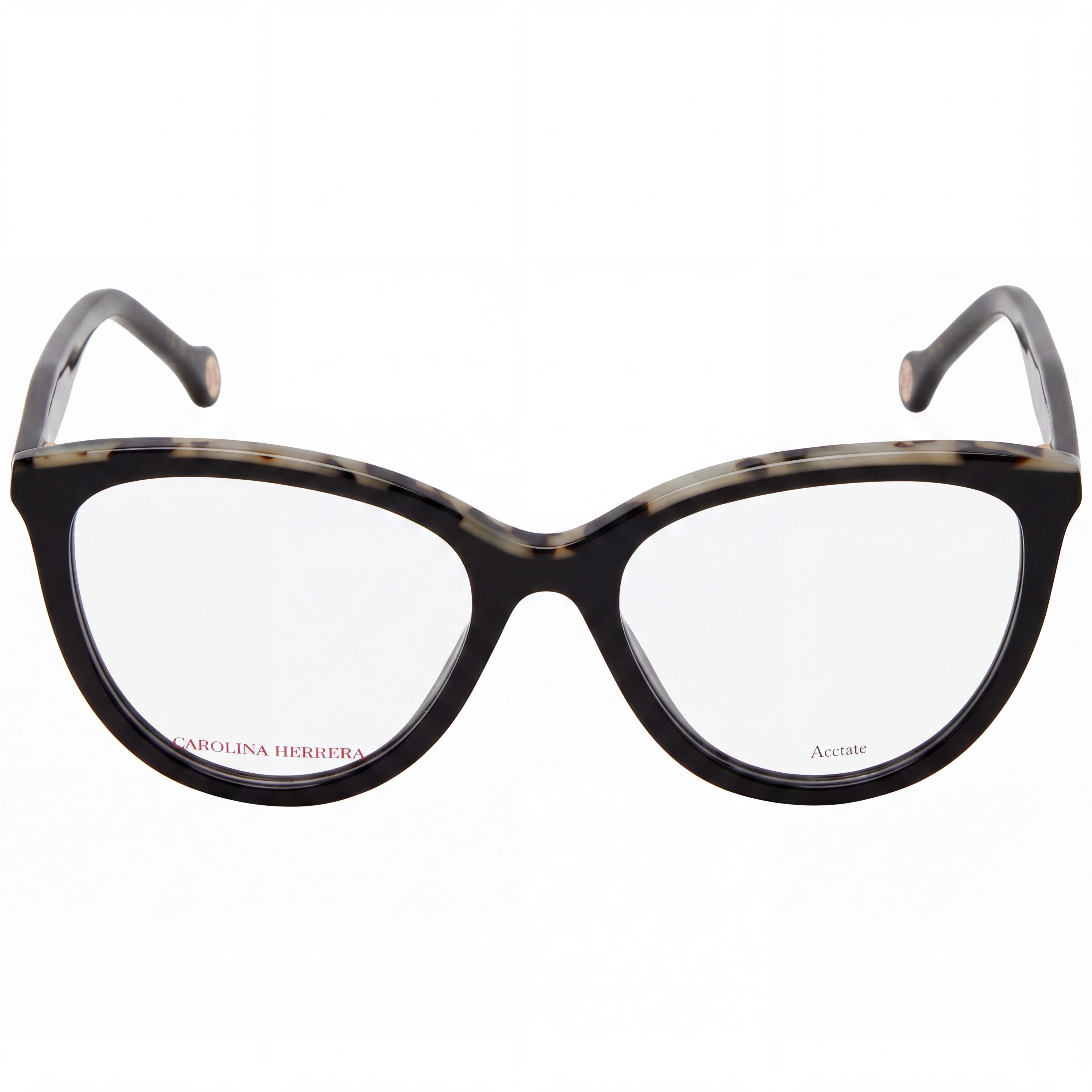 Carolina Herrera Gafas Ópticas Unisex para Mujer, Gafas de Acetato Multicolor con Lentes de Demostración Transparentes de 53 mm, Photo 2