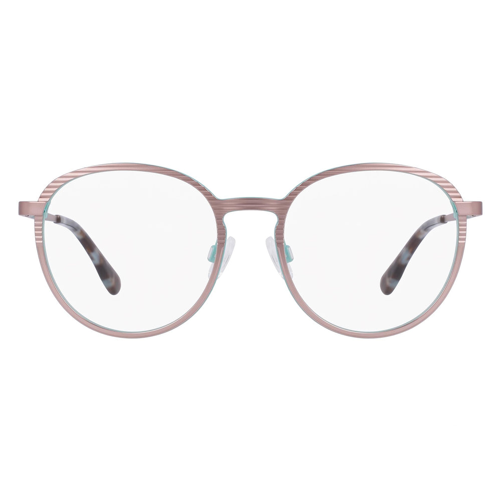 MCALLISTER Mc4532 Men's Eyewear featuring Rose Gold Metal Frame and Clear Lenses 49-17-140mm