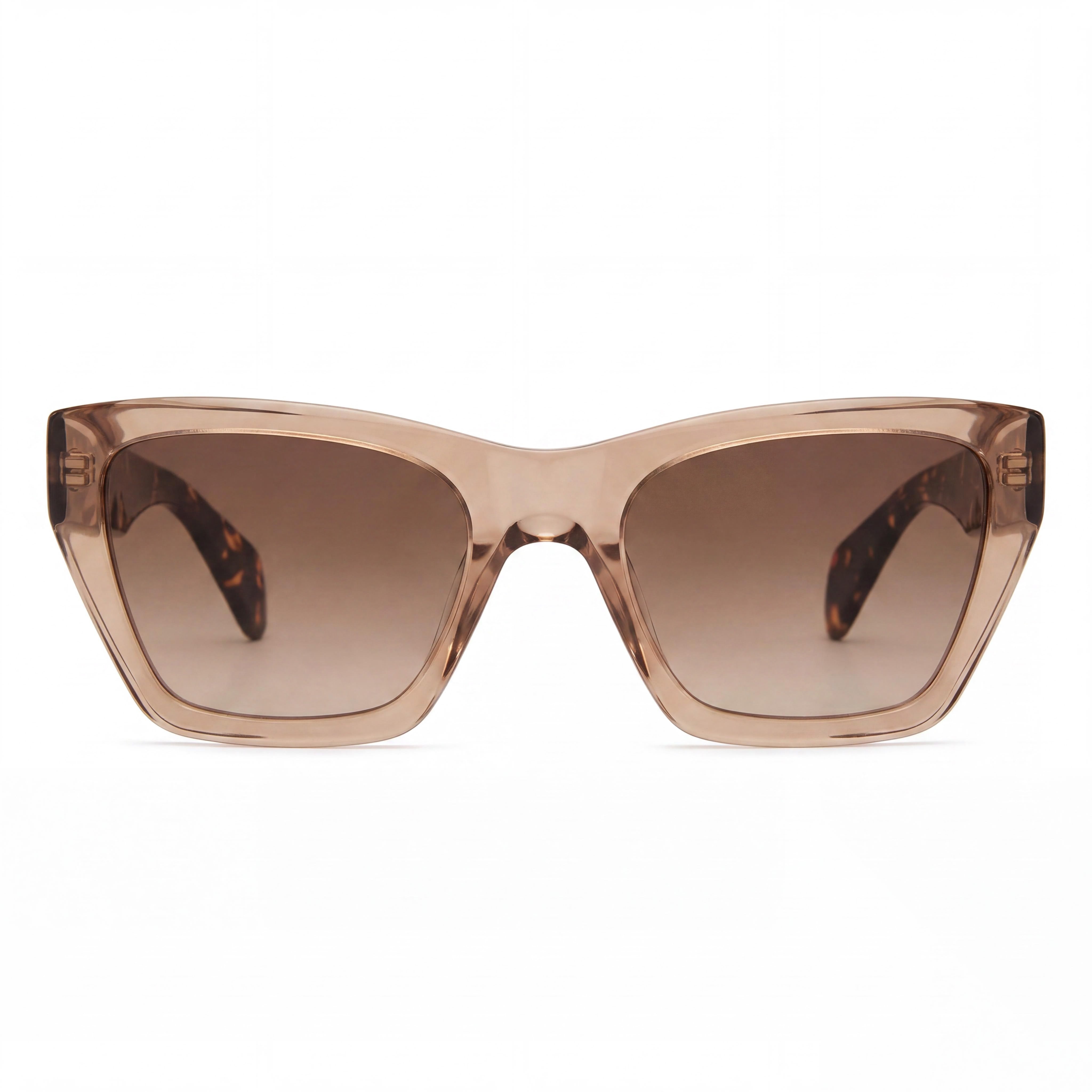 Rag & Bone Casual Women's Beige Havana Injected Cat-Eye Sunglasses 54-20-140 UV Protection, Photo 2