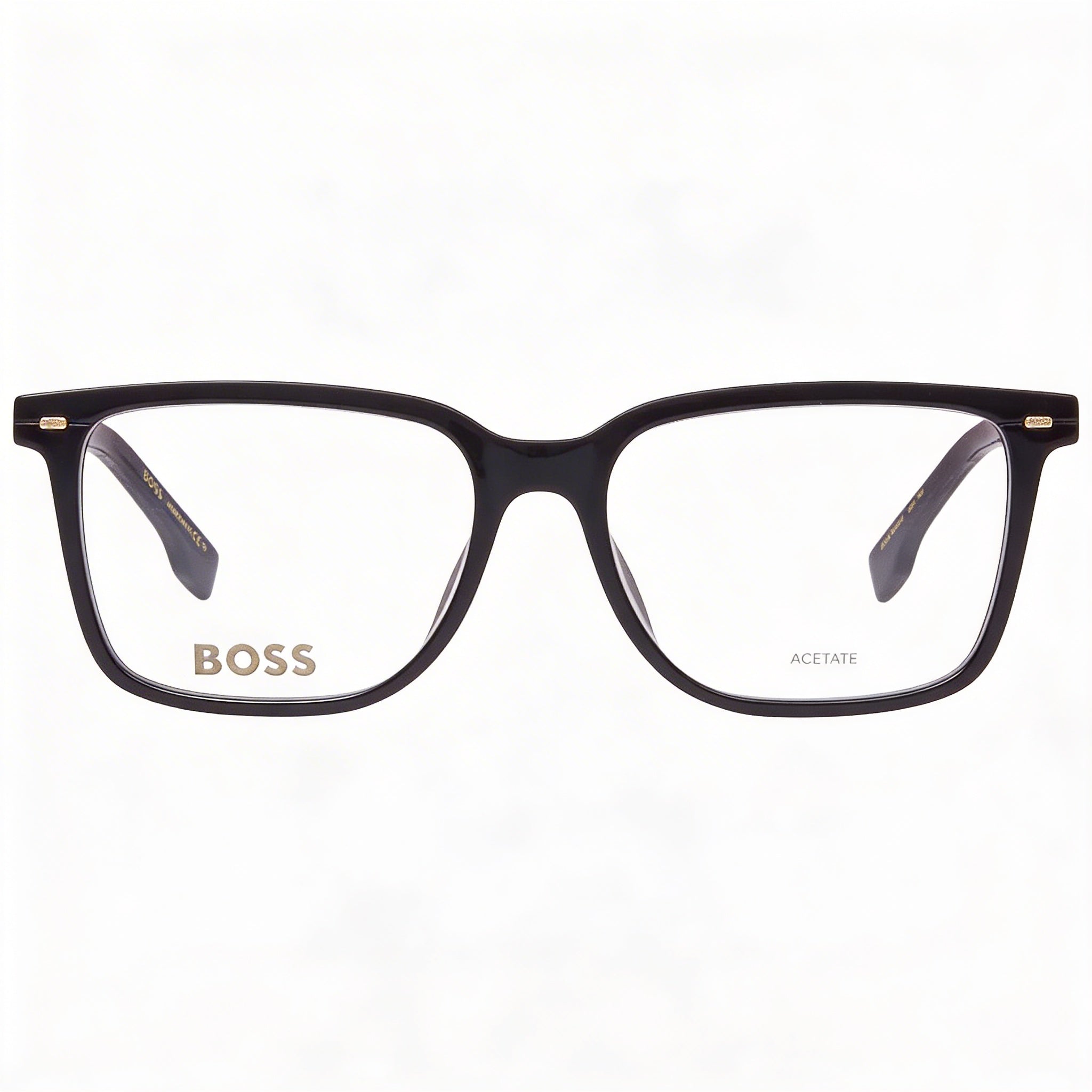 BOSS Audio Systems Gafas sin sol de acetato negro para hombre 55 mm, Photo 2