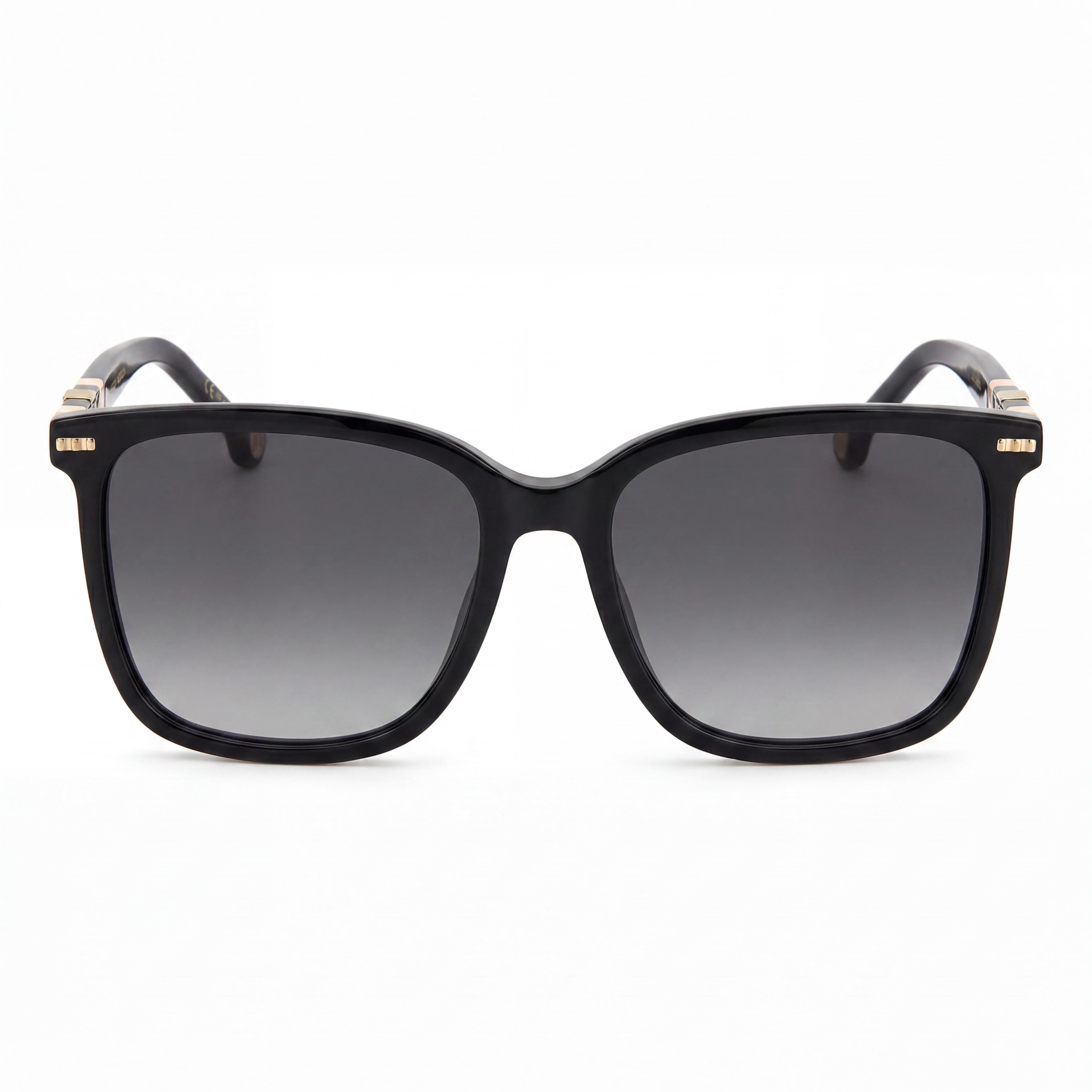 Carolina Herrera Ch 0045/S Unisex Plástico Negro Rosa Gris Degradado Lente Gris Oscuro Sombreado UV Protegido Gafas de Sol No Polarizadas 57mm, Photo 2