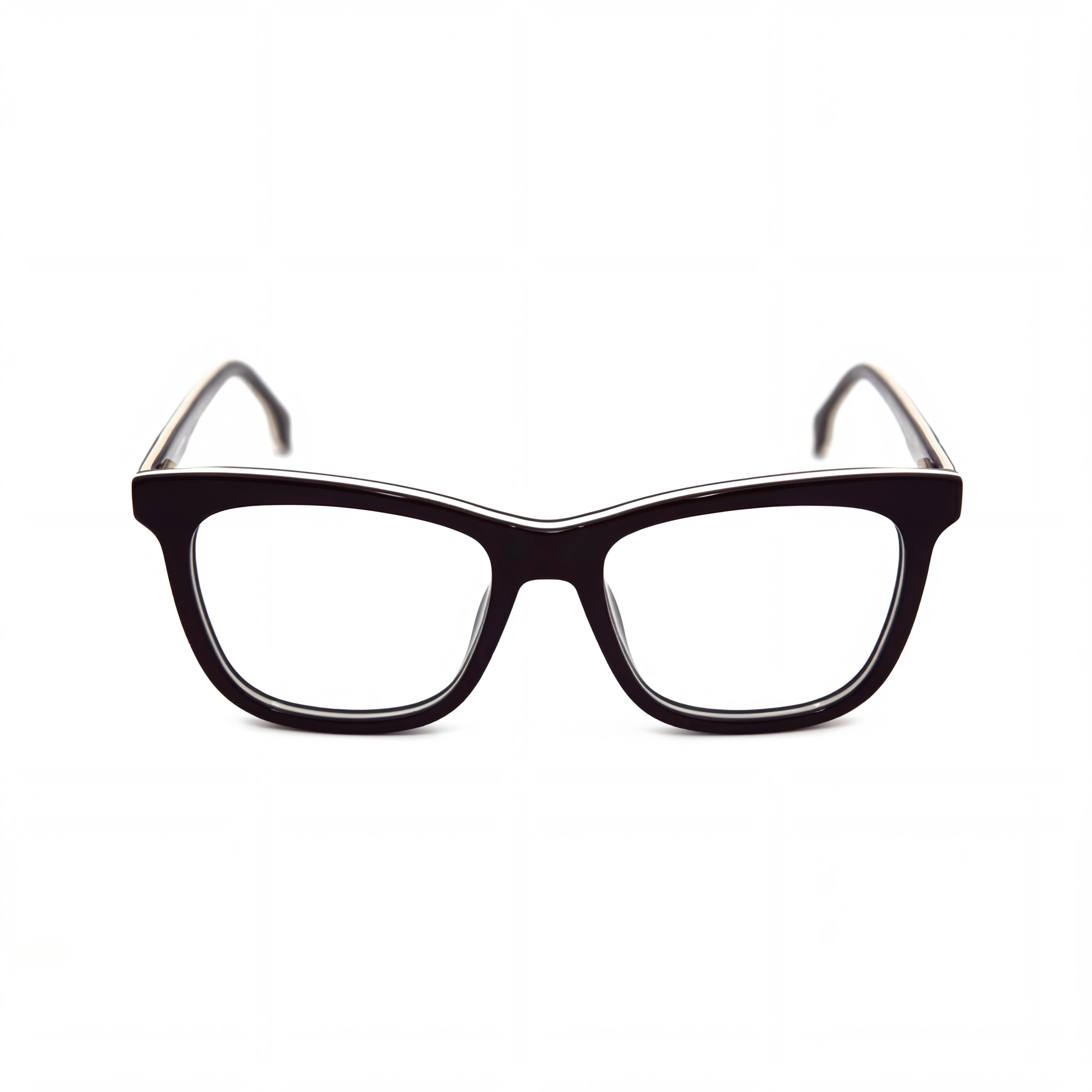 Carrera 1107/V Unisex Eyeglasses with Burgund Opal Acetate Frame, Clear Non- Polycarbonate Lenses, Size 50-17-140mm, Photo 2