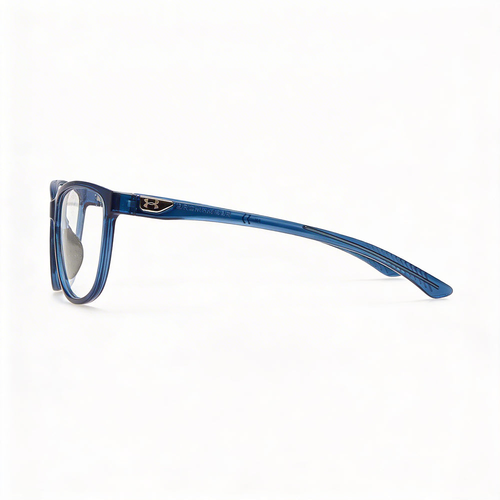 Gafas de sol Under Armour Modern de policarbonato azul cristal para mujer con lentes con protección UV de 54 mm