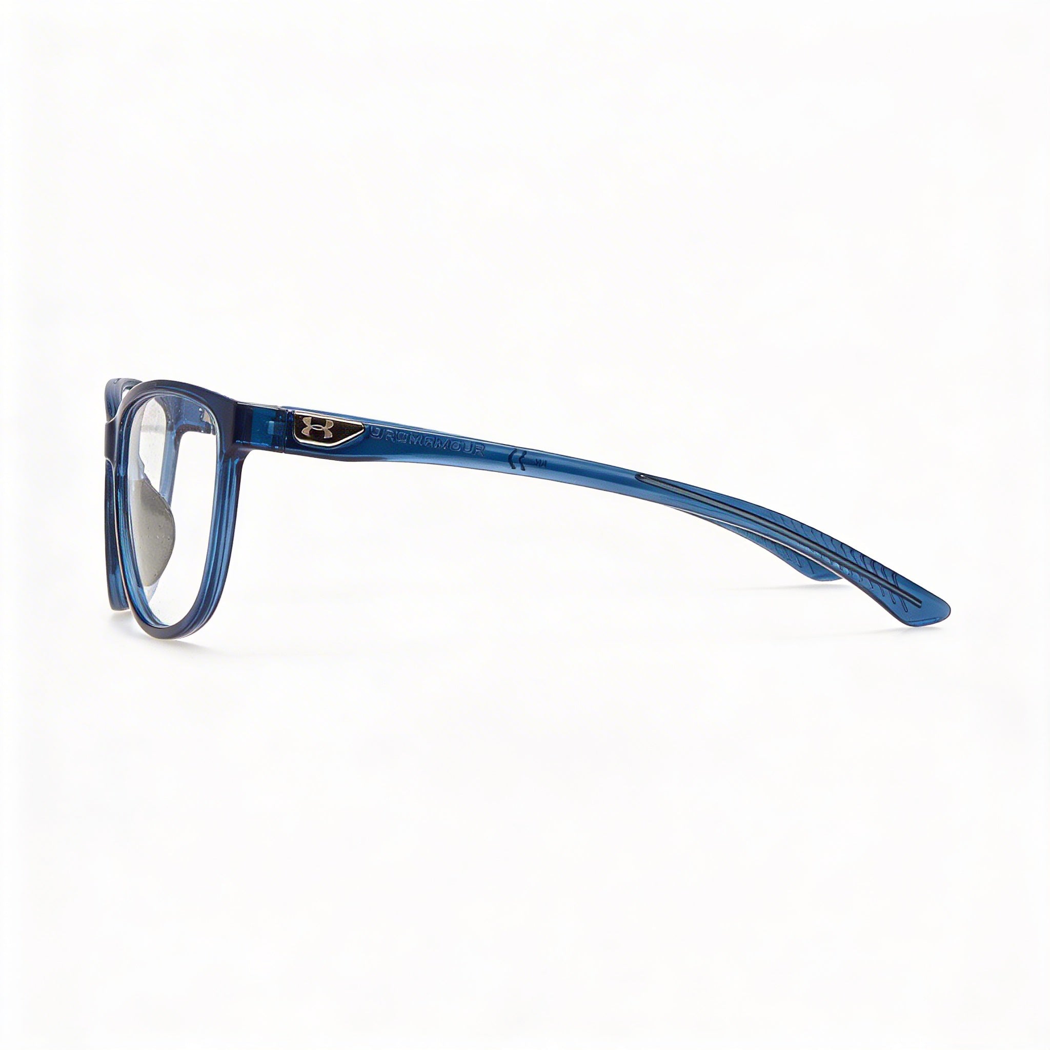 Under Armour Modern Women's Blue Crystal Polyamide Frame Sunglasses with UV Protected Lenses 54mm, Photo 3