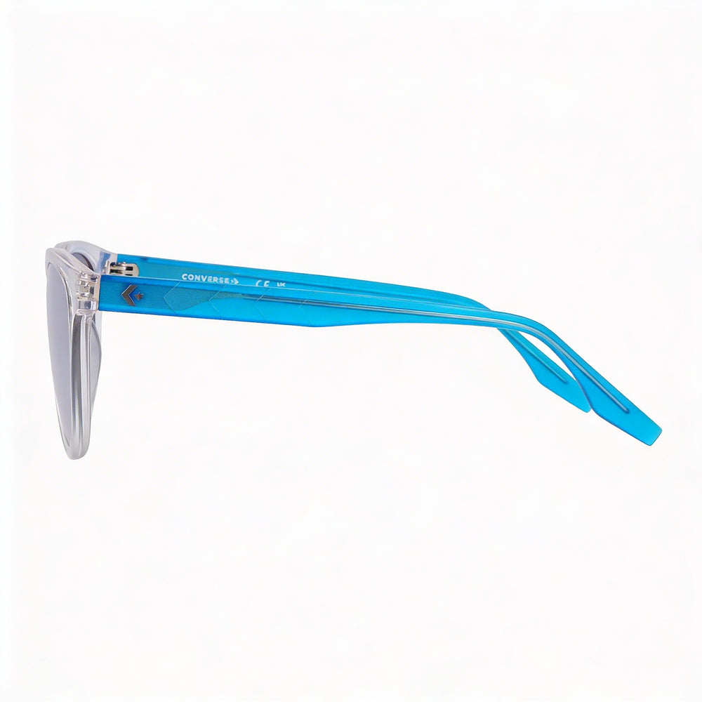 Converse Modern Men's Crystal Clear Injected Frame UV Protection Non-Polarized 52mm Sunglasses