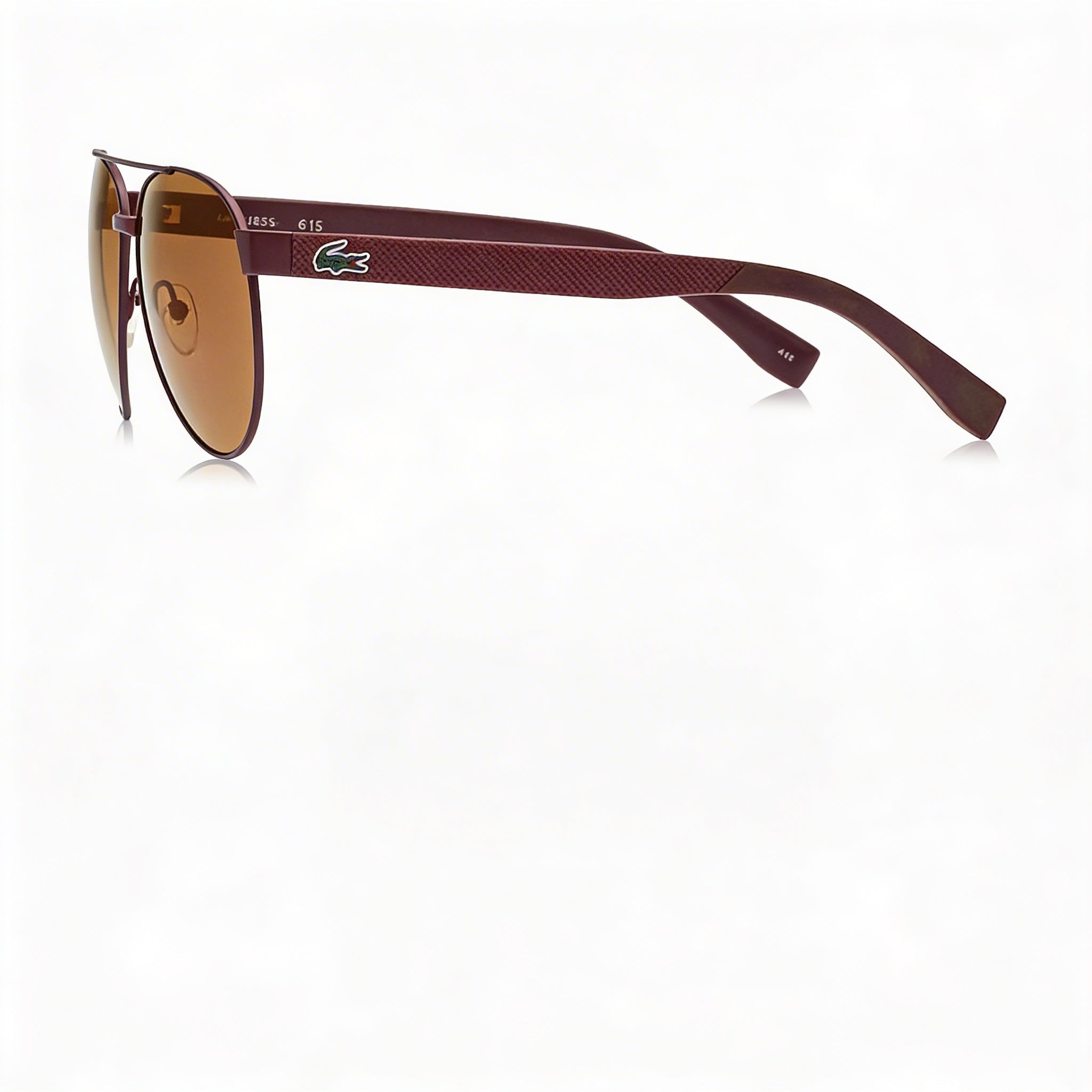 Lacoste L185S 615 60 Women's Metal Light Green UV Protected Sunglasses, Multicolour Lens, 60mm, Photo 3