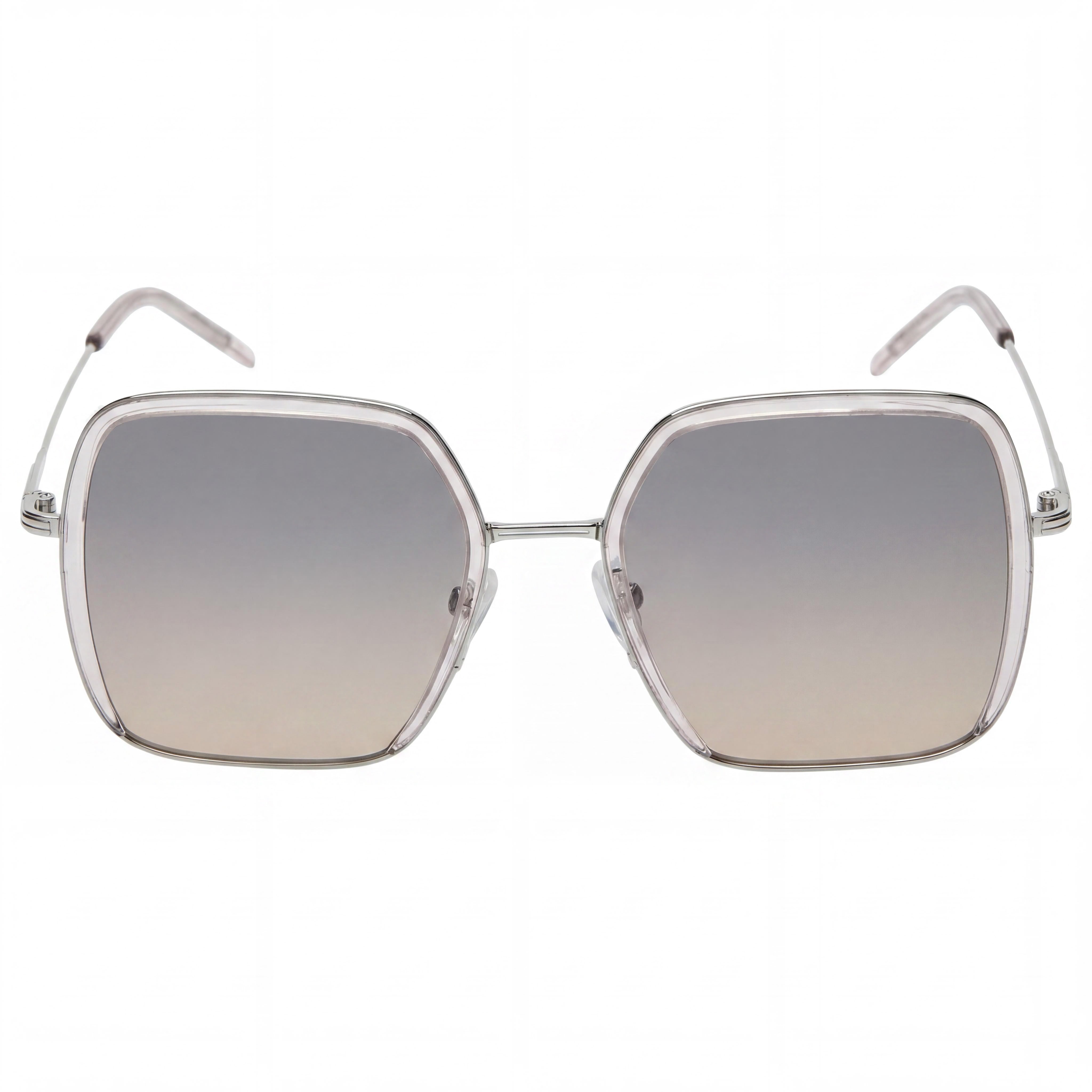 HUGO BOSS BLACK Boss 1783/S Women's Square Pink Palladium Stainless Steel UV Protected Sunglasses 55mm, Photo 2