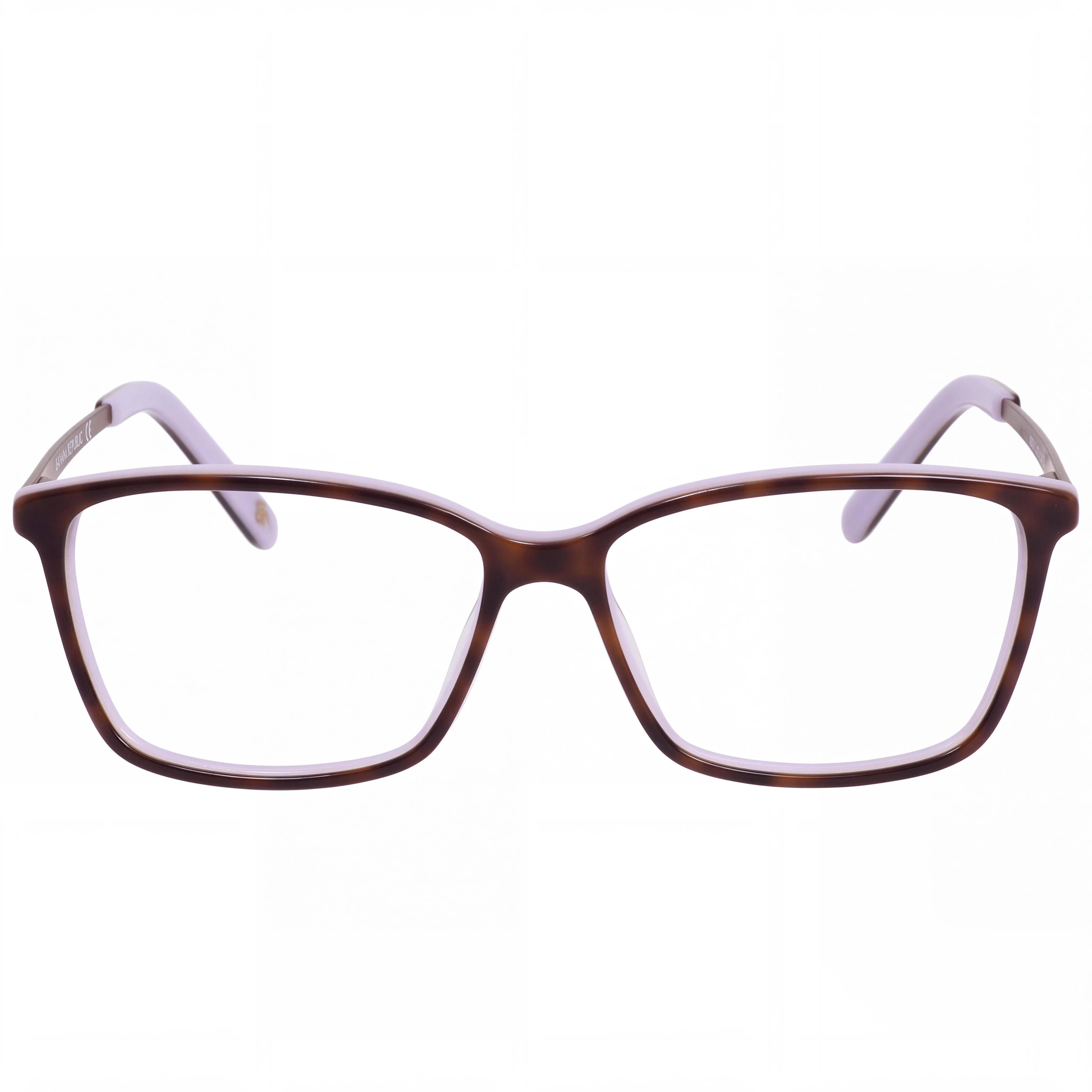 BANANA REPUBLIC Men's Cate/N Eyeglasses, Plastic Havana Violet Frame, 51mm Lens Width, Photo 2