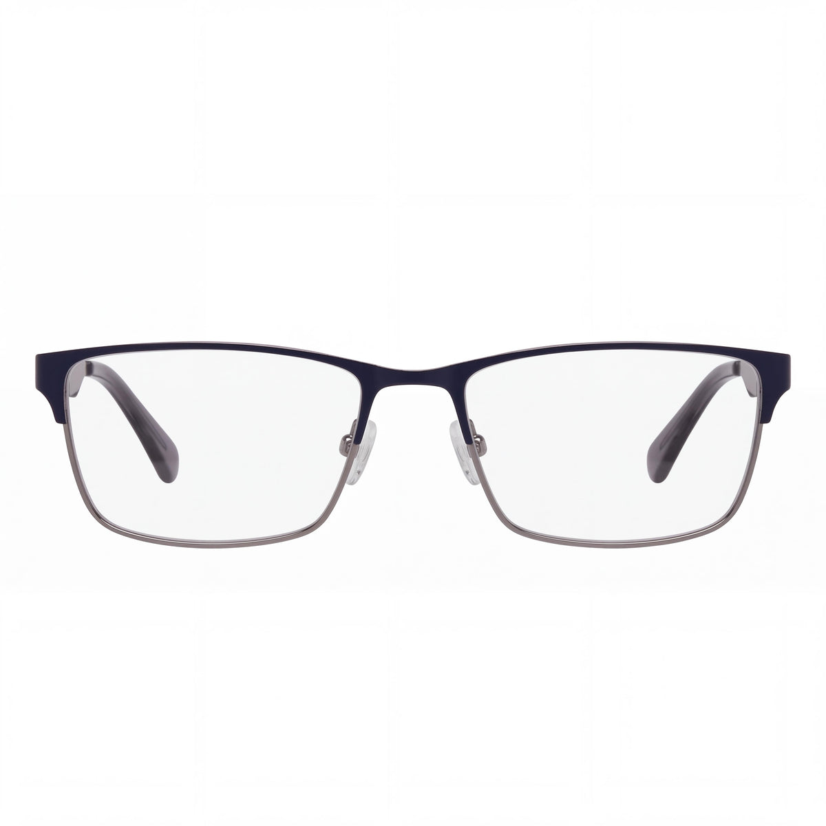 GANT Ga3295 Gafas para unisex con montura de metal azul, lentes transparentes polarizadas, 52 mm de ancho de lente, Photo 2
