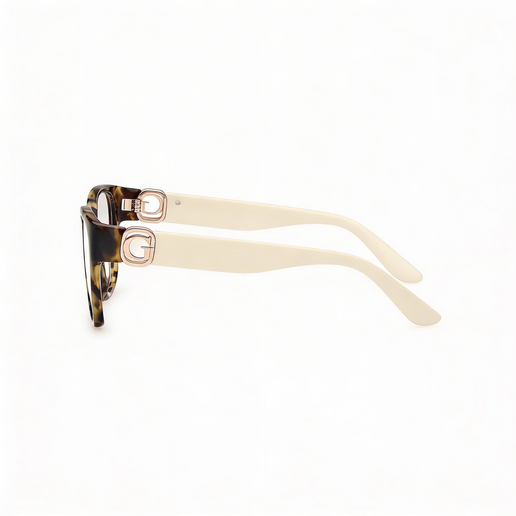 GUESS Gu50120 Gafas de Mujer de Montura de Plástico Habana Amarilla - Lente de 52 mm, Puente de 16 mm, Patilla de 140 mm, Photo 3