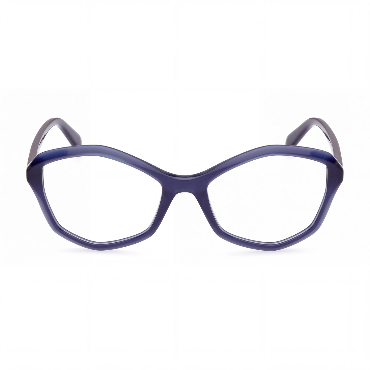Gafas graduadas Emilio Pucci MODERNO EP5238 para mujer con montura completa de acetato azul brillante y lentes transparentes 54-18-140, Photo 2