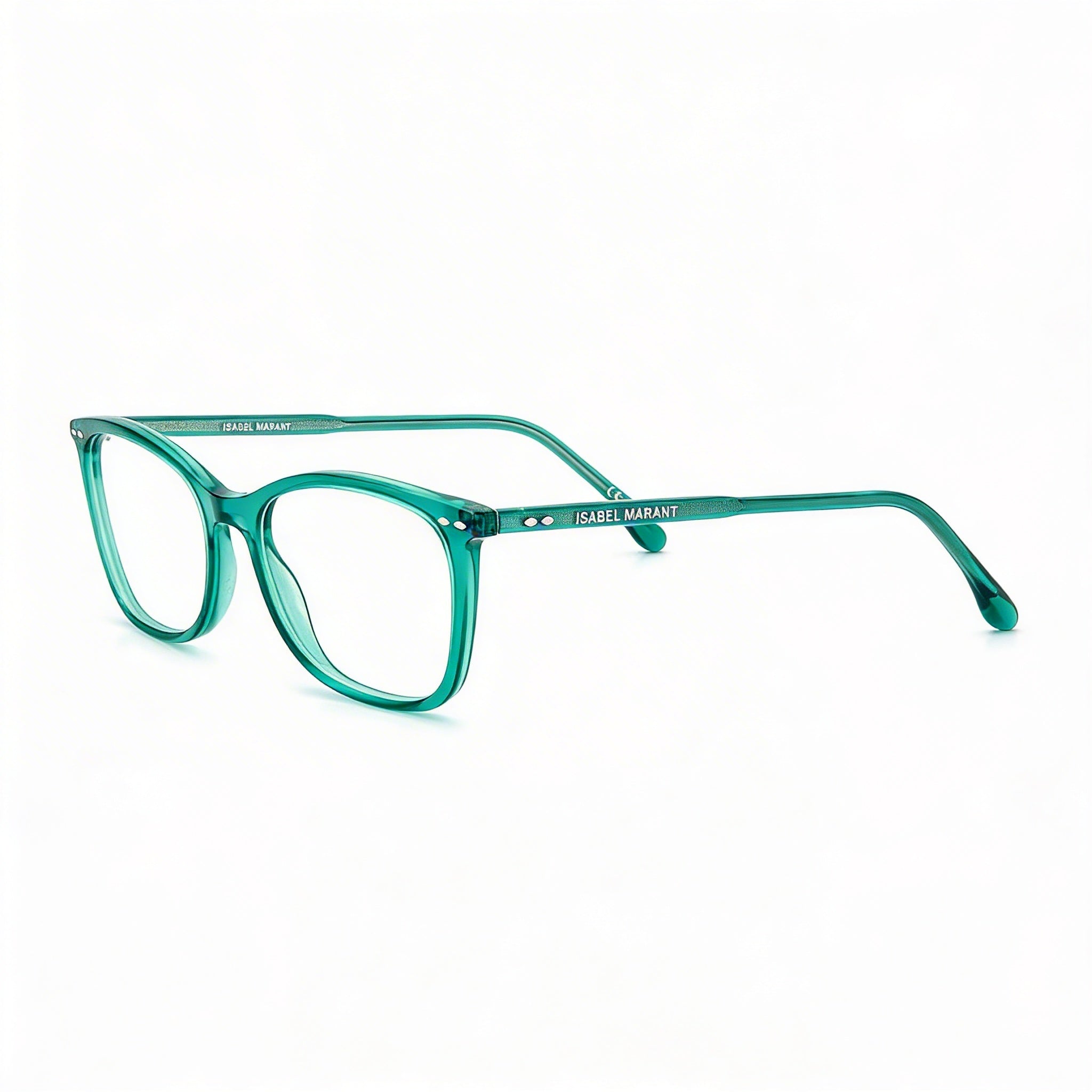 Gafas de sol Isabel Marant Modern para mujer, de policarbonato verde azulado, 53 mm, Photo 3