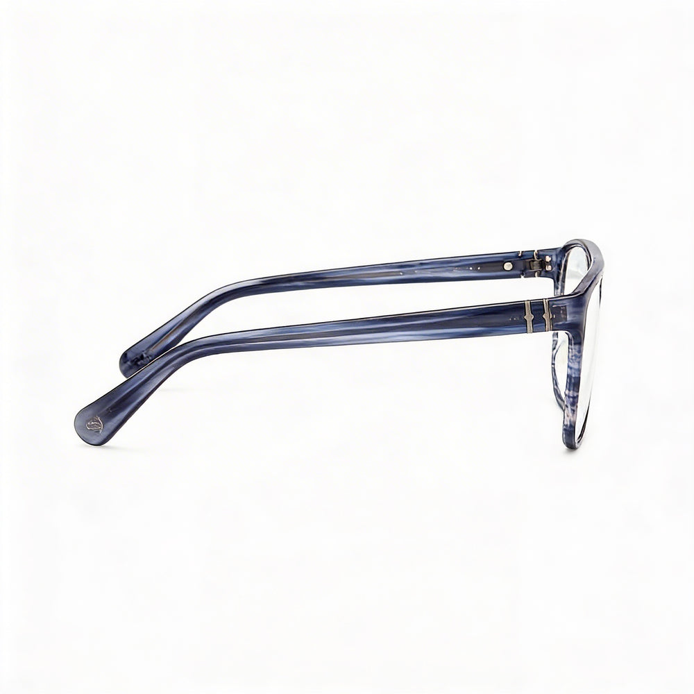 Timberland Tb50033 Men's Blue Horn Eyeglasses Frame, 62mm Lens Width, 17mm Bridge Width, 150mm Temple Length