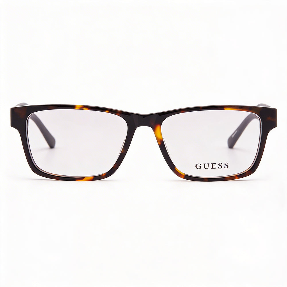 GUESS Gu50018 Men's Dark Havana Plastic Frame Polarized Eyewear, Lens 52mm, Bridge 15mm, Temple 145mm