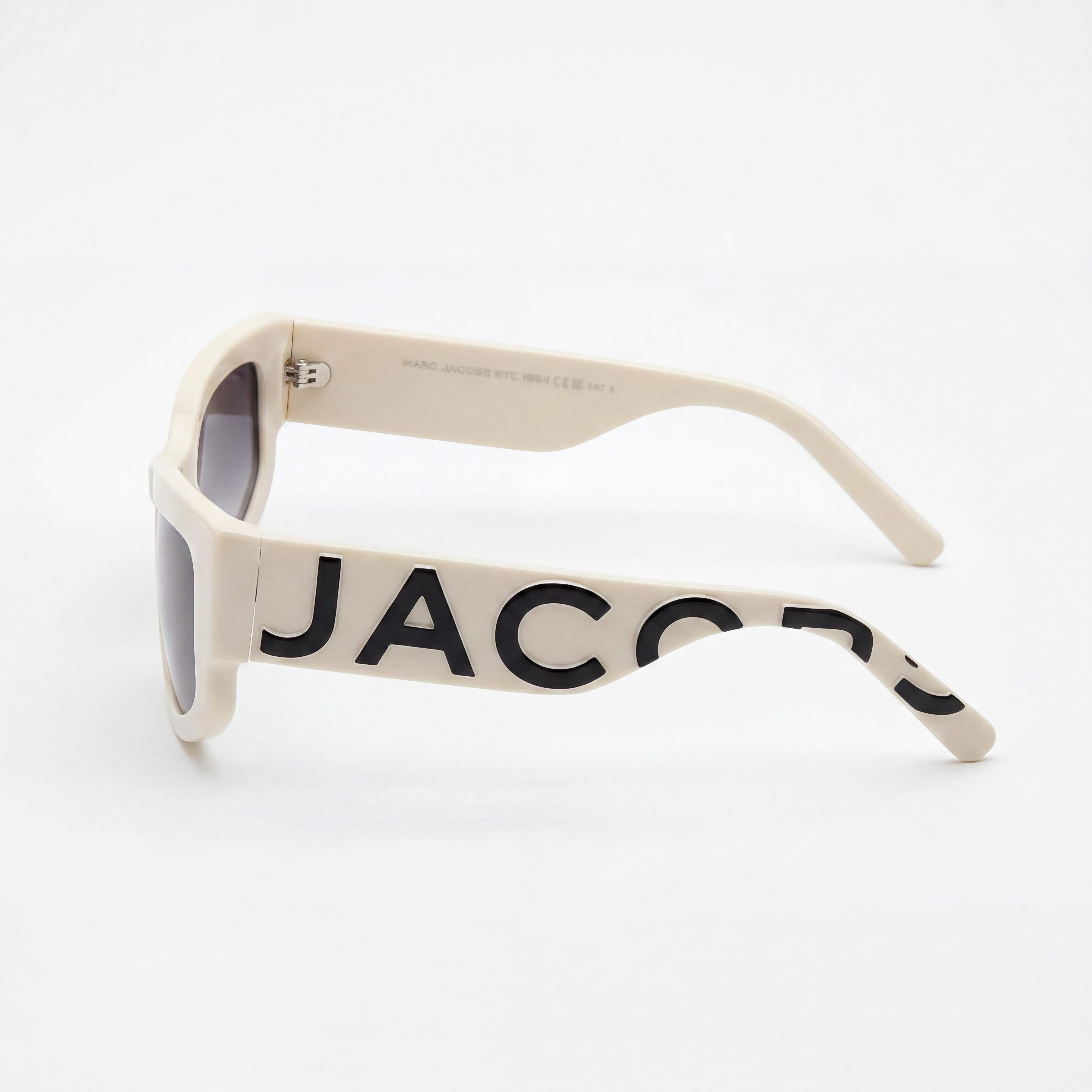 Marc Jacobs MARC 796/S Men's Casual Polyamide Frame Beige Black Dark Grey Shaded Non-Polarized 55mm Sunglasses, Photo 3