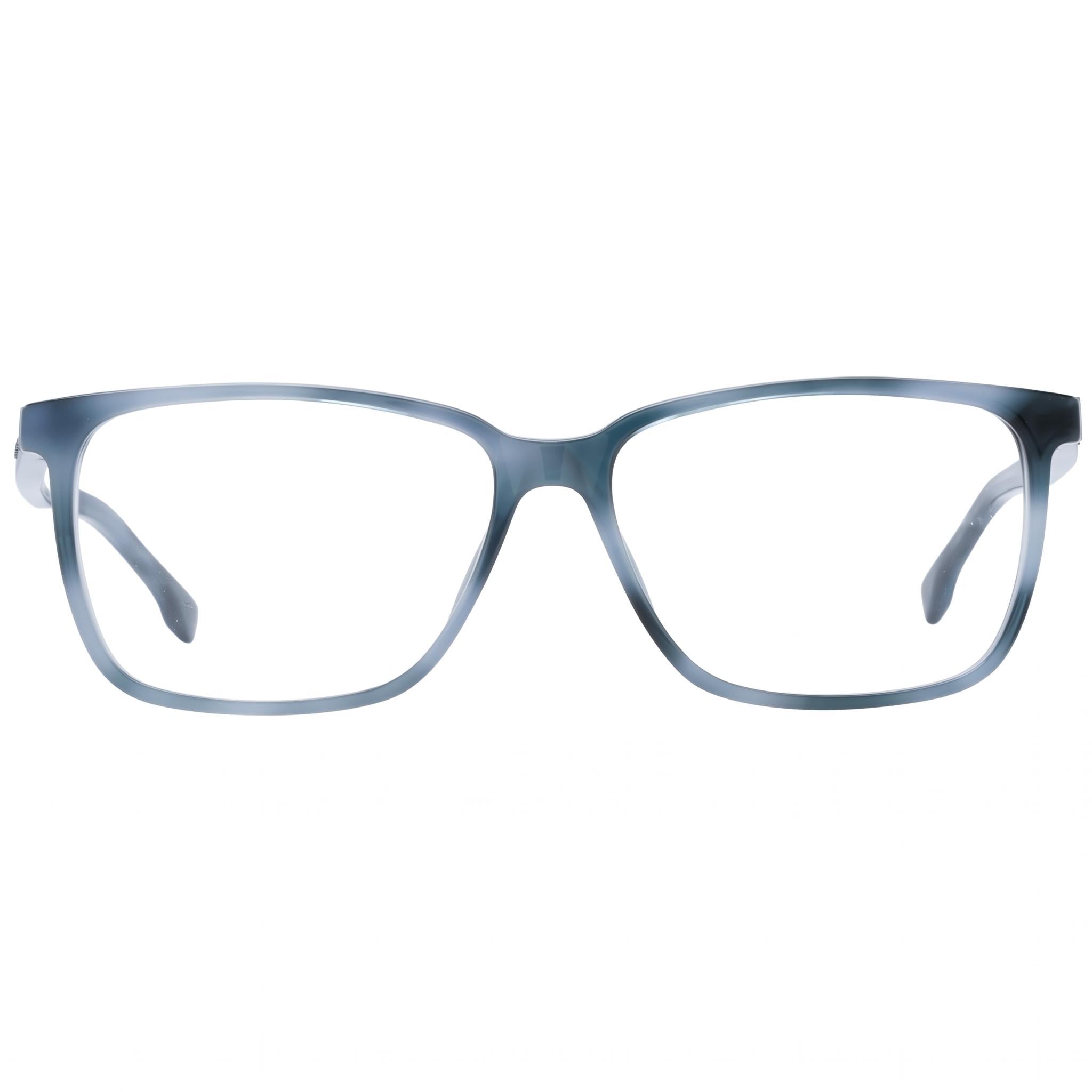 Hugo Boss Boss 1300/U Unisex Plastic Blue Havana Frame Polycarbonate Transparent Lenses 57mm, Photo 2