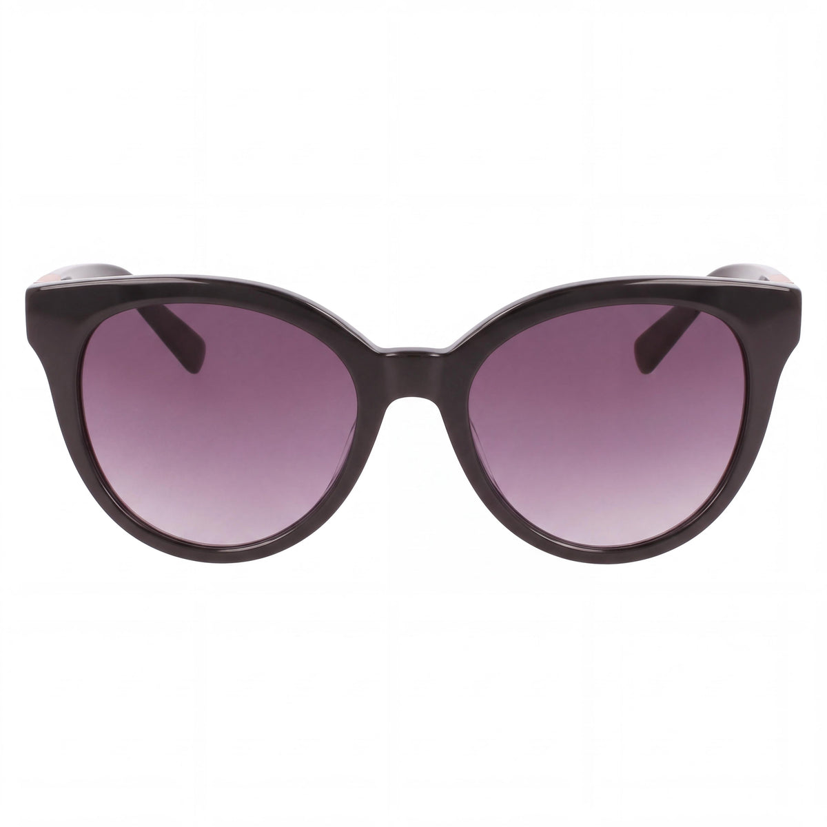 Gafas de sol Longchamp informales para mujer, montura en blanco y negro, lentes negras, acero inoxidable, protección UV, no polarizadas, 53 mm, Photo 2