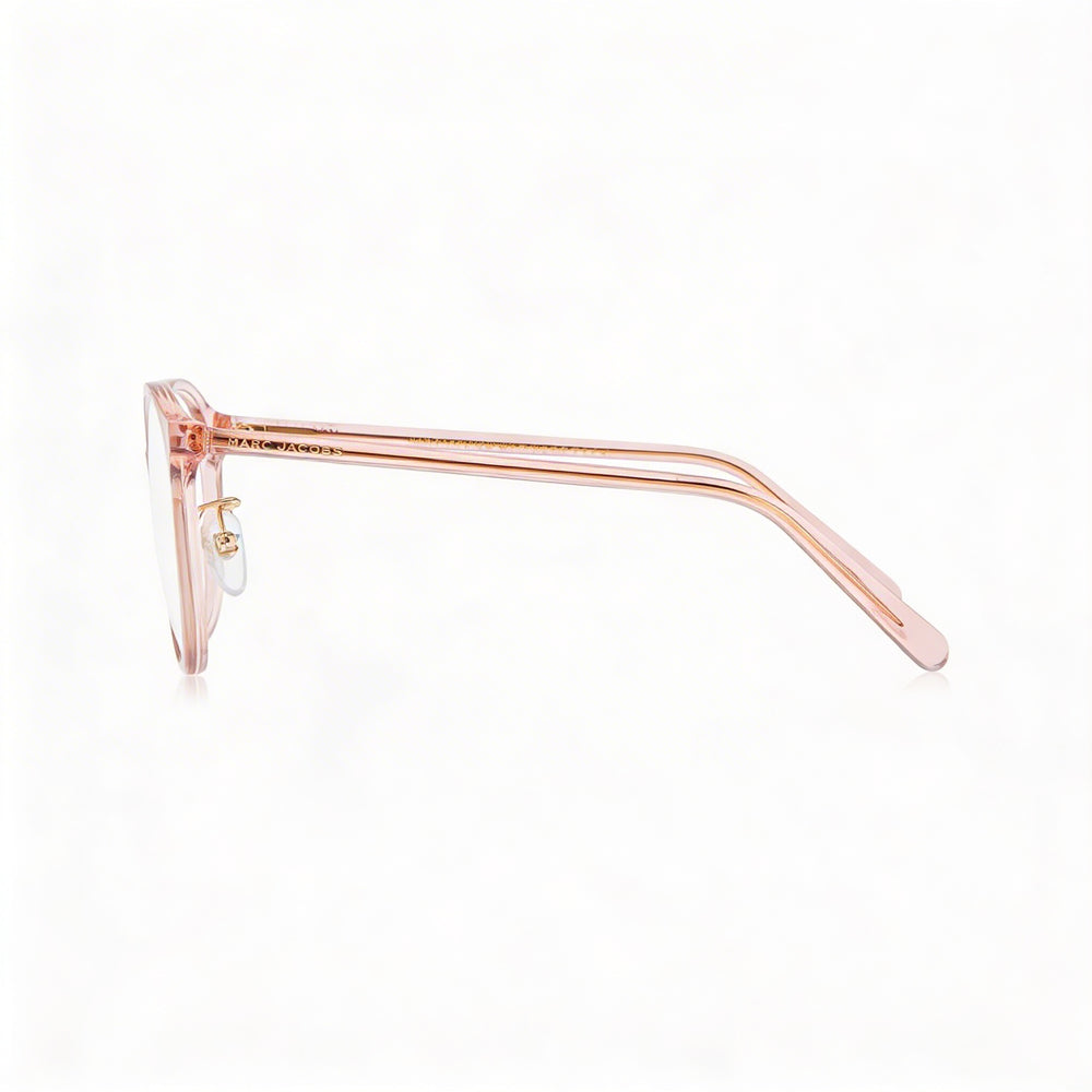 Gafas de sol Marc Jacobs Modern Collection para mujer con montura de acetato rosa y lentes rosas, 51 mm