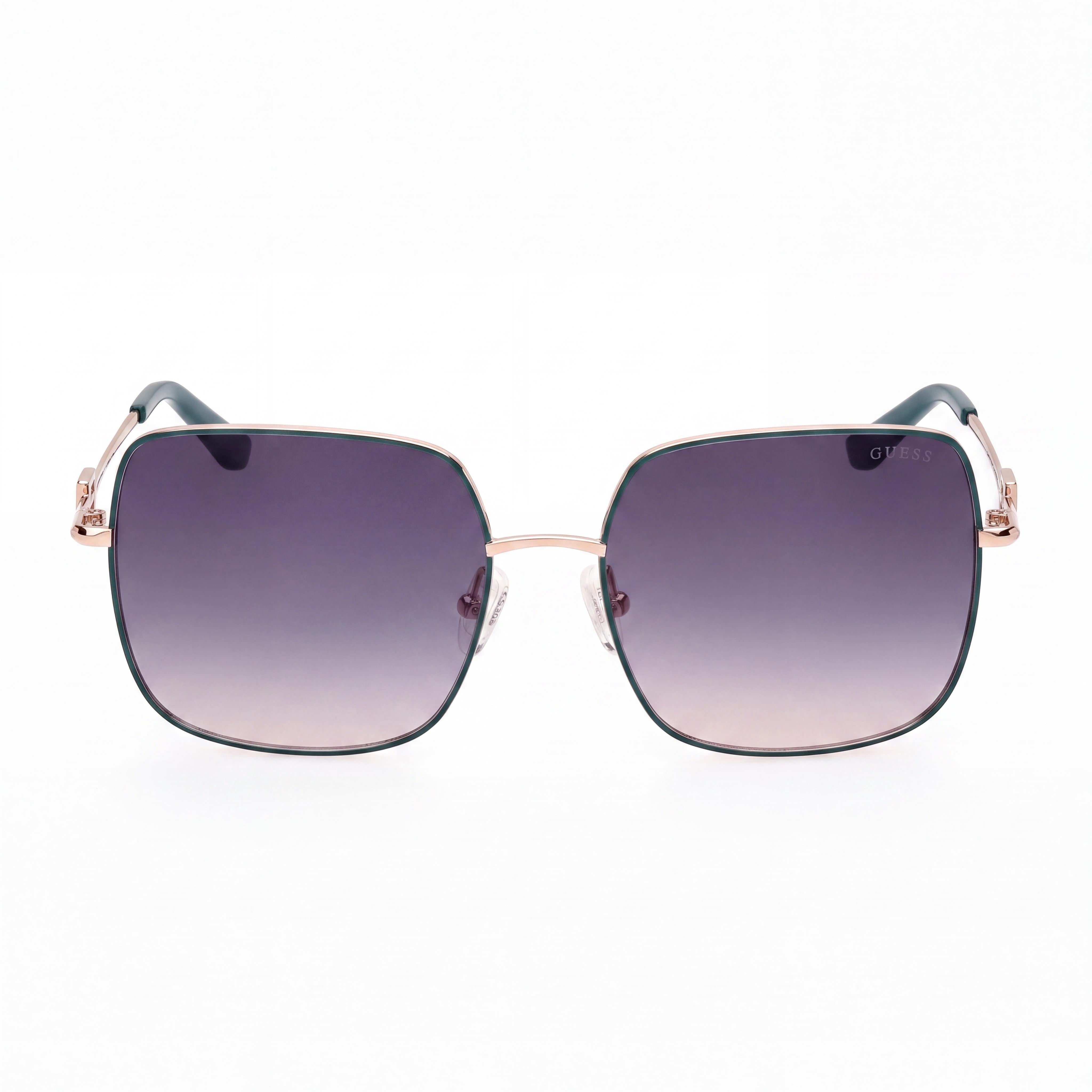 GUESS GU7906-H Unisex UV 400 Protection Dark Green Plastic Frame Gradient Blue Lenses Sunglasses 58-17-140mm, Photo 2