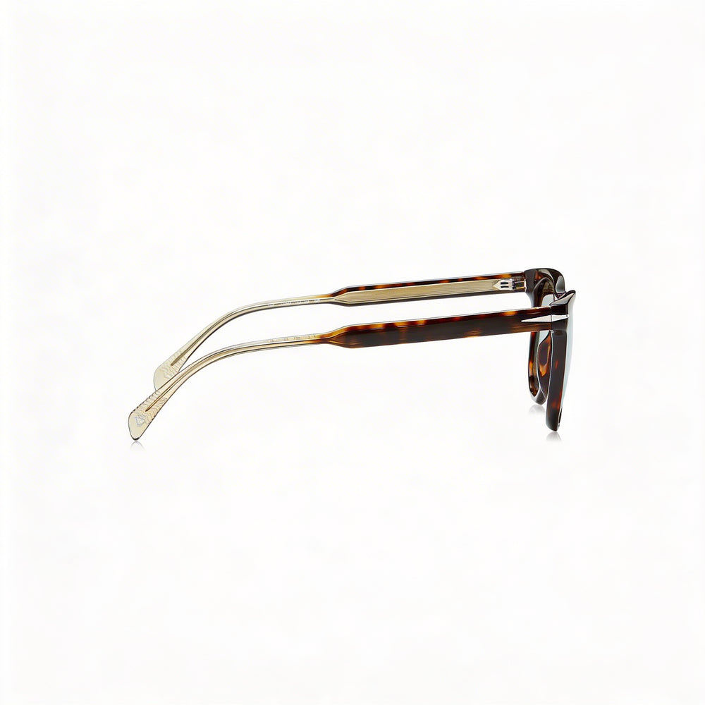 David Beckham Db 1113/s Unisex Casual Style Havana Plastic Frame Eyewear with UV Protection, 52mm