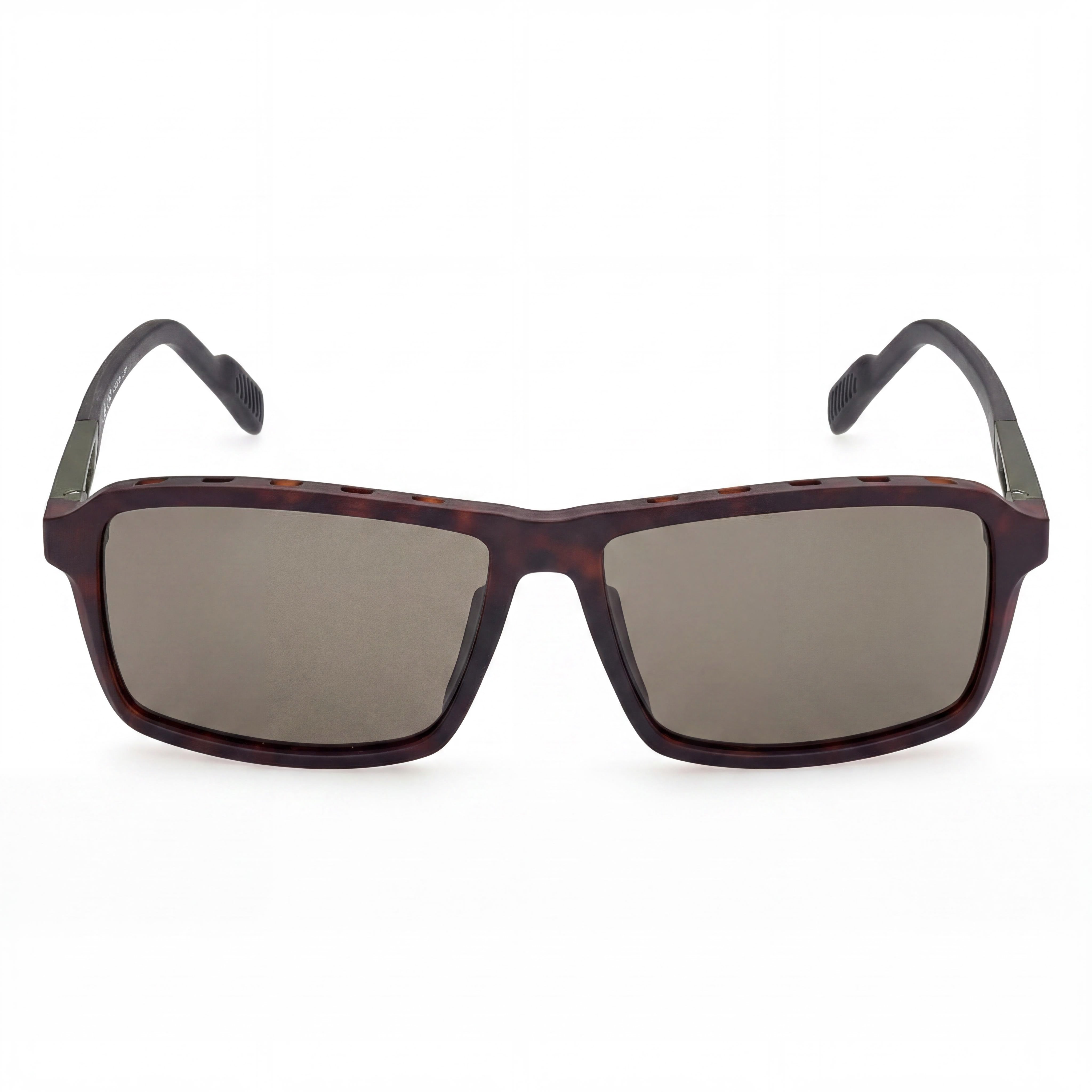 adidas Sp004902s Men's Black Plastic Sunglasses with Bordeaux Lenses, 59mm, UV Protection, Photo 2